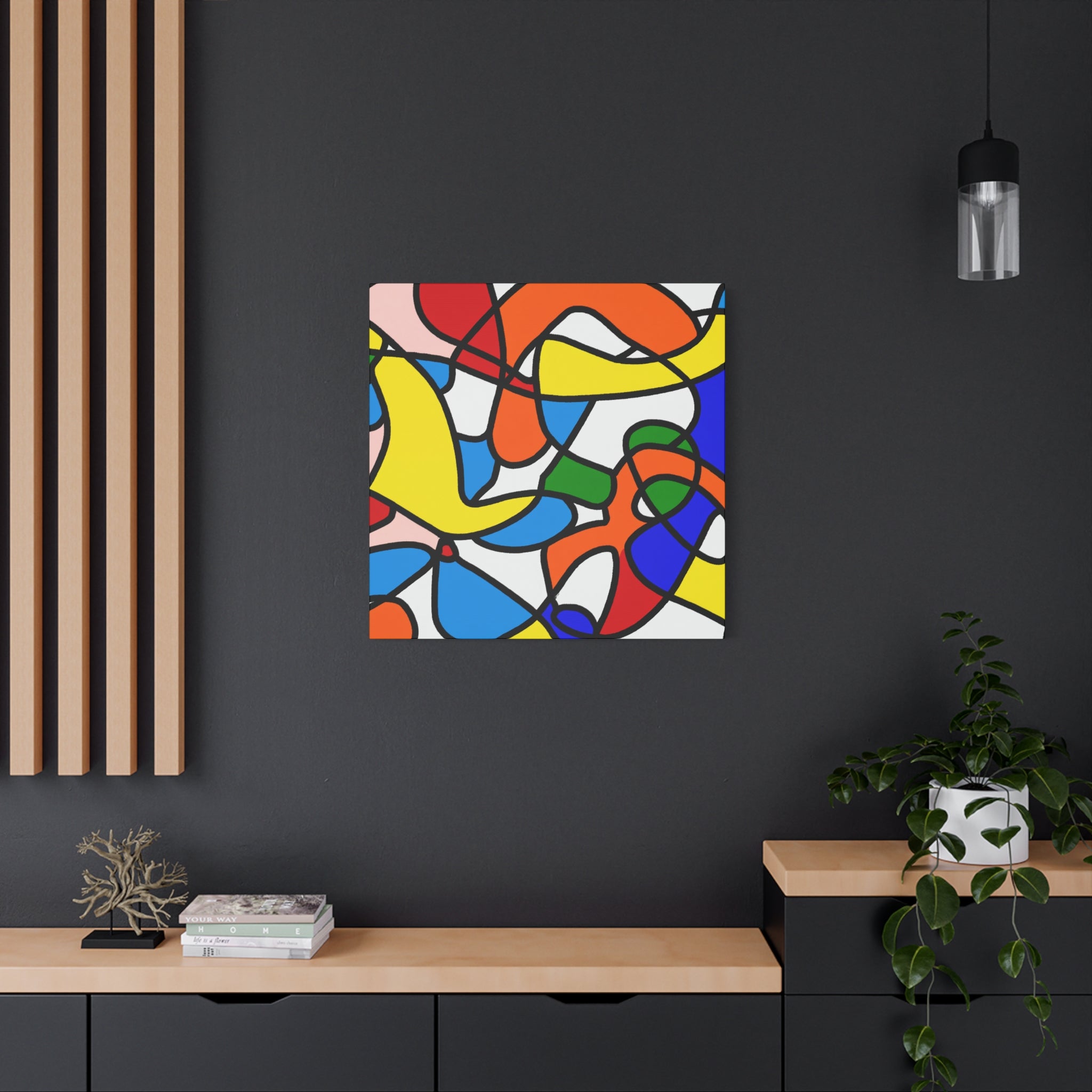 Groovy Blossom - Canvas