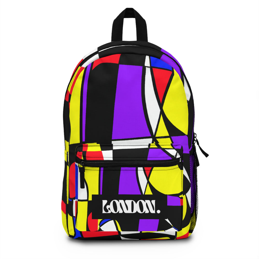 "Violet Groove Galaxy" - Backpack