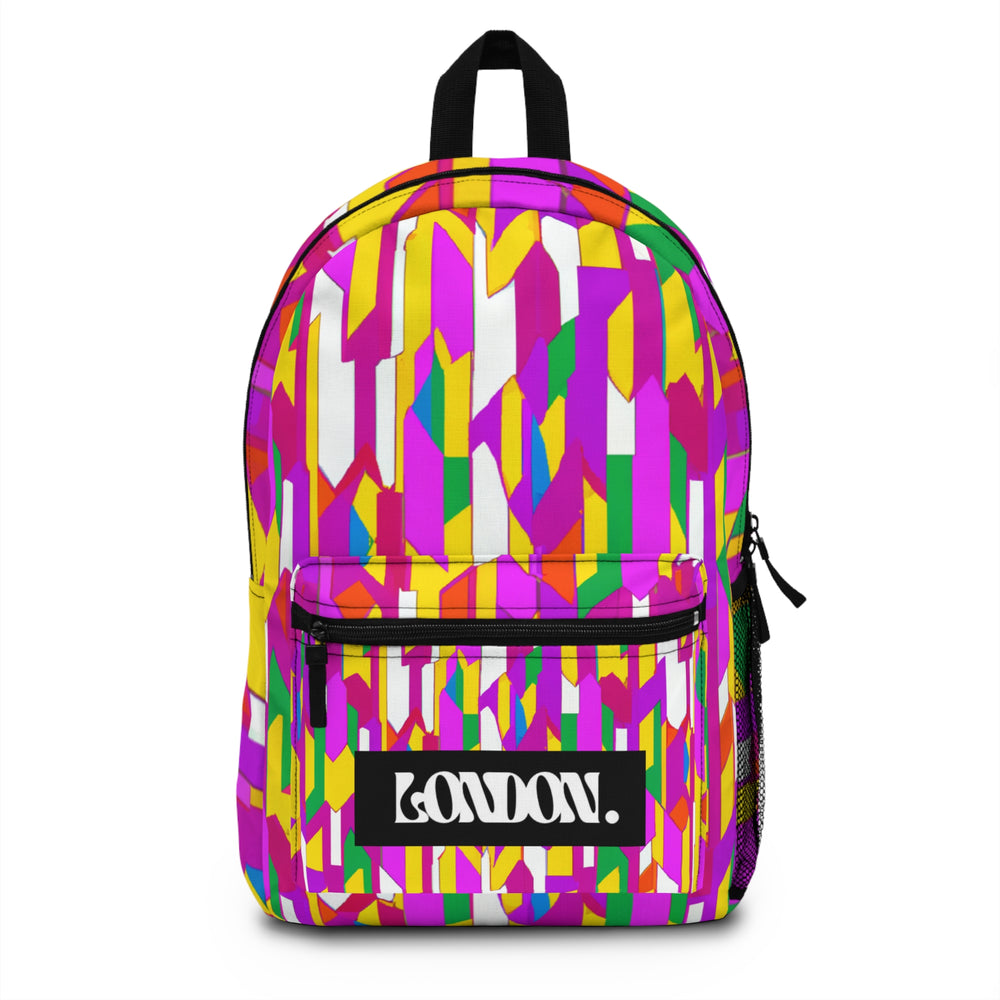 "Groovy Marquee Mirage" - Backpack