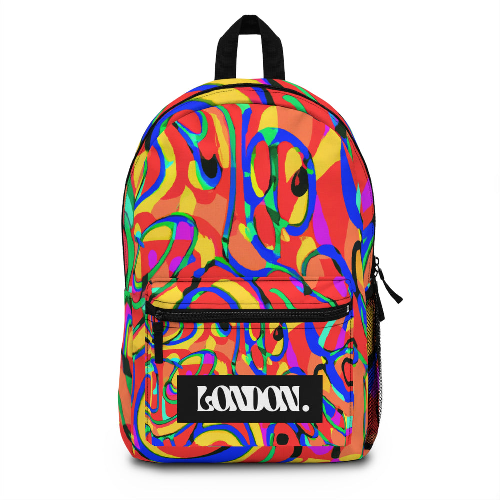 Rainbow Mona Lisa - Backpack