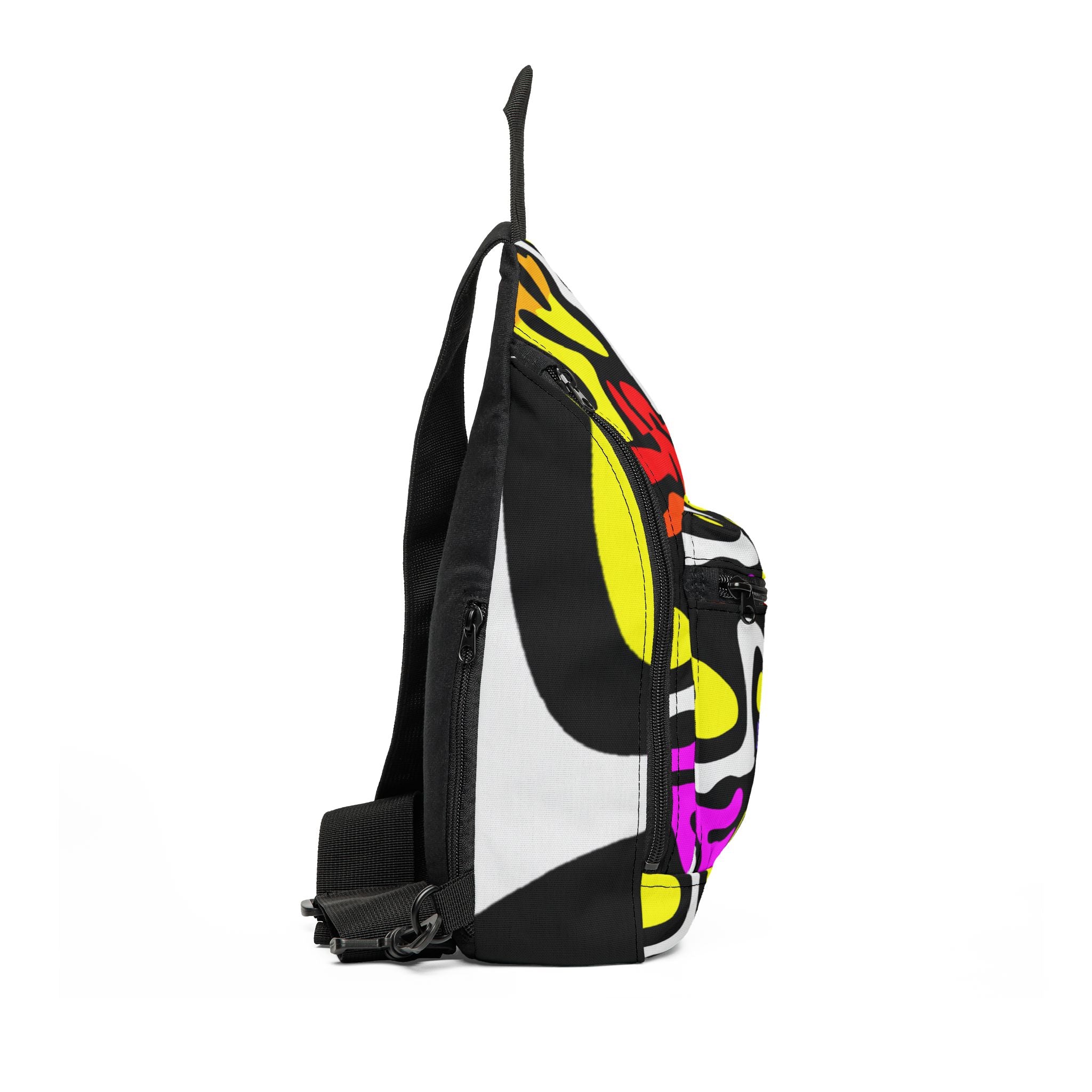 "Hippie Hues & Groovy Tunes" - Sling Bag