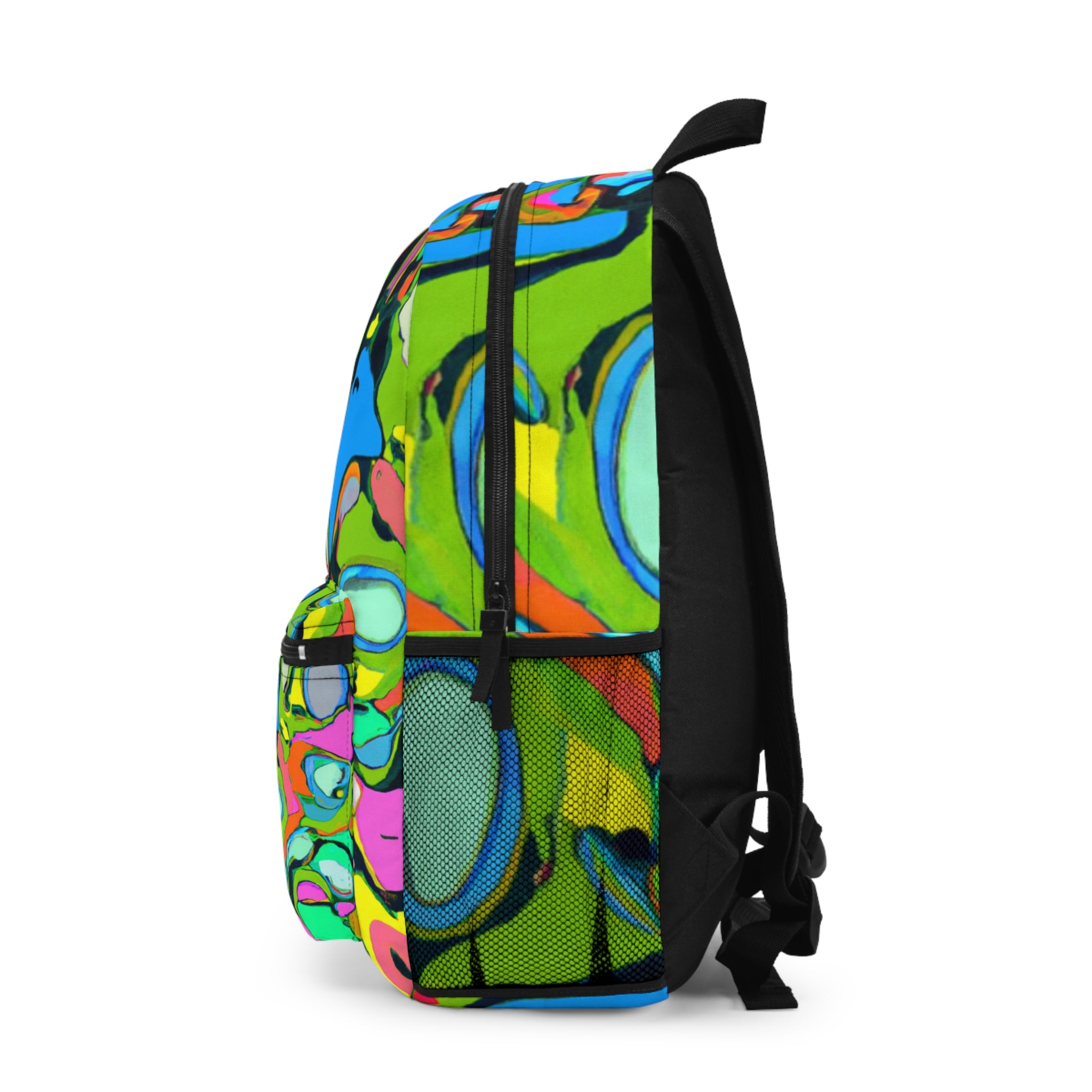 "Groovy-Vortex Pop Emporium" - Backpack