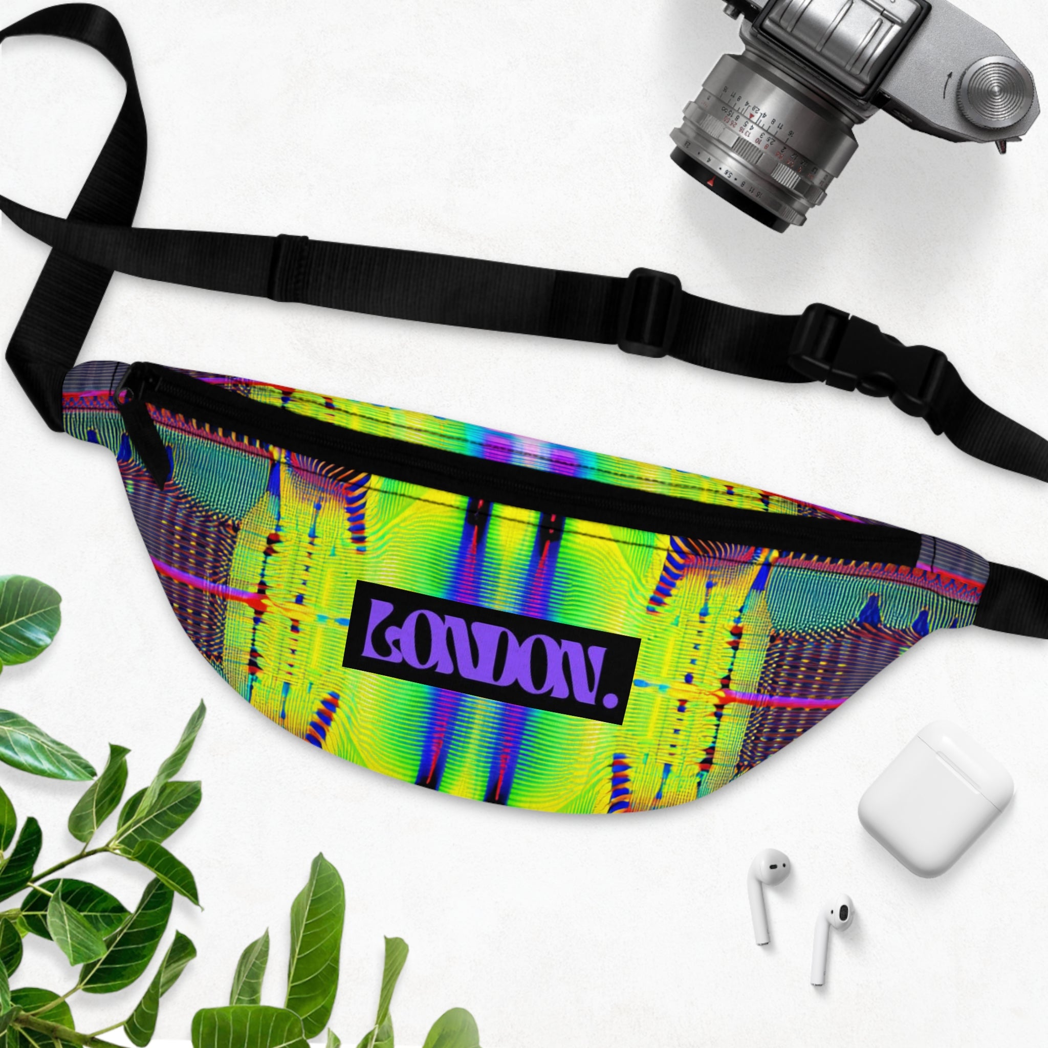 "Groovy Glam: Ride the Rainbow Psychedelia" - Fanny Pack