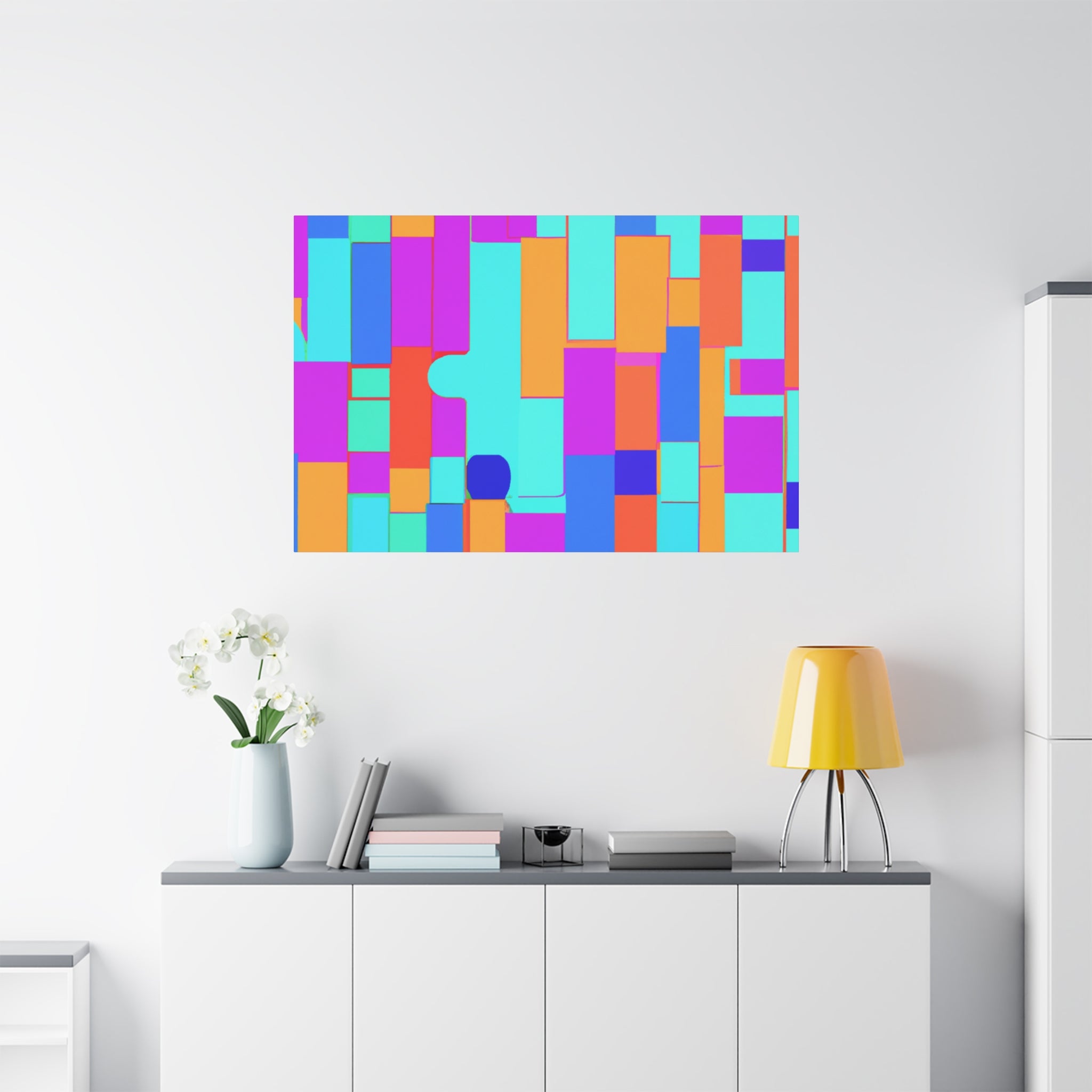 Groovy Kaleidoscope - Canvas