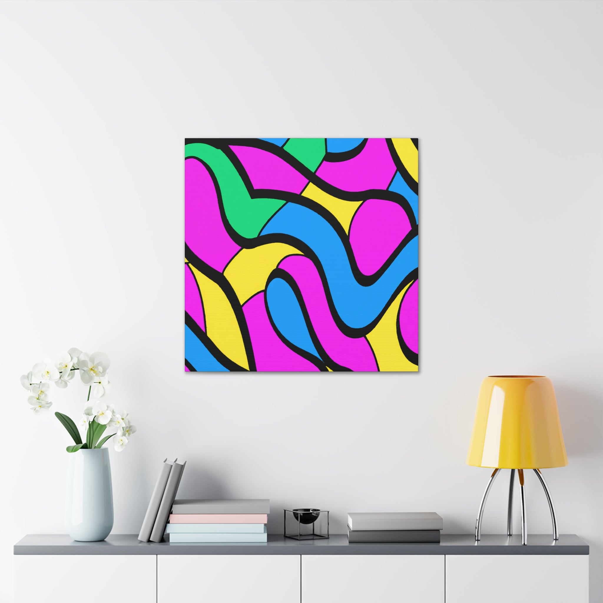 Groovy Whirlwind - Canvas