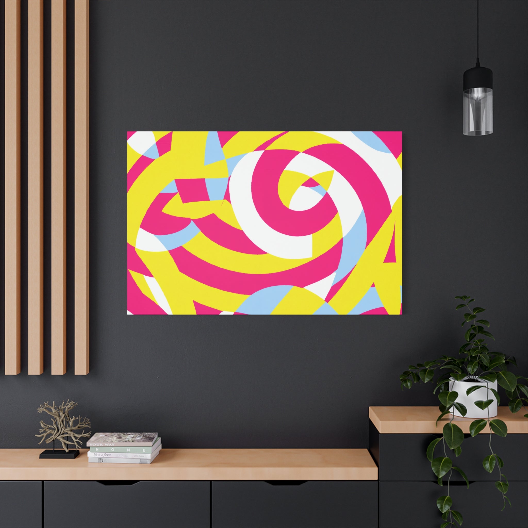 Groovy Kaleidoscope - Canvas