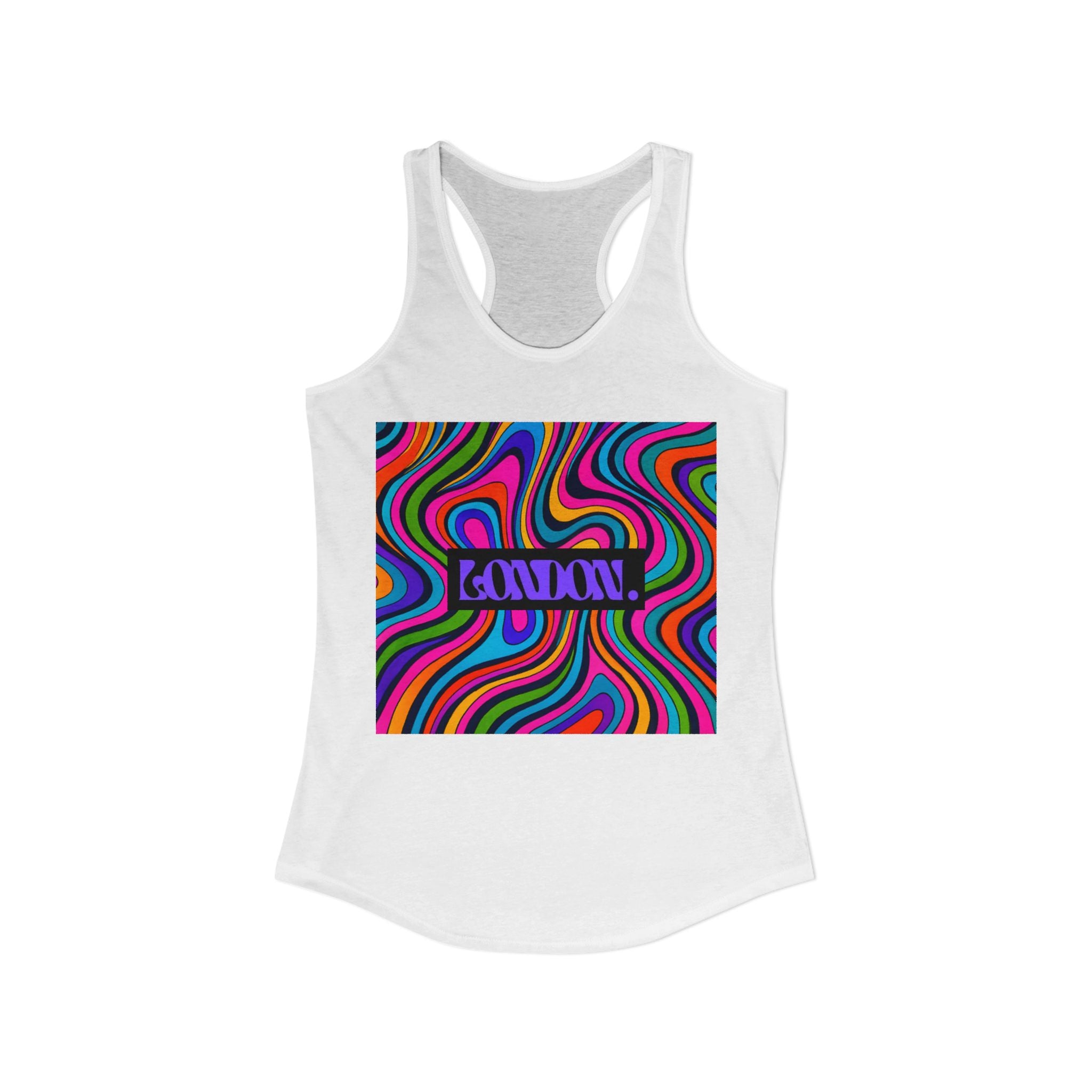 "Velvet Kaleidoscope" - Racerback Tank Top