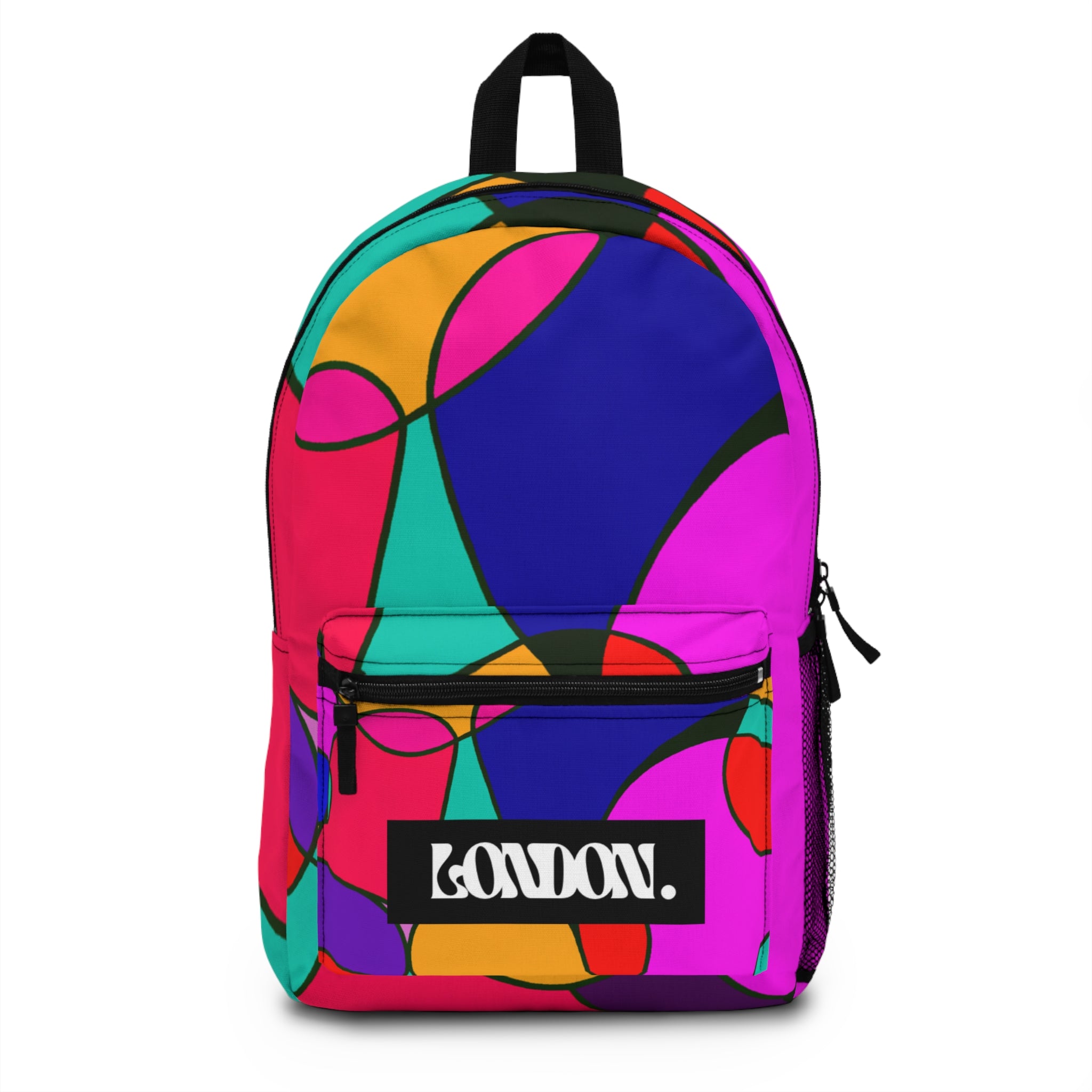 "Groovy Radiance: Vintage Bliss" - Backpack