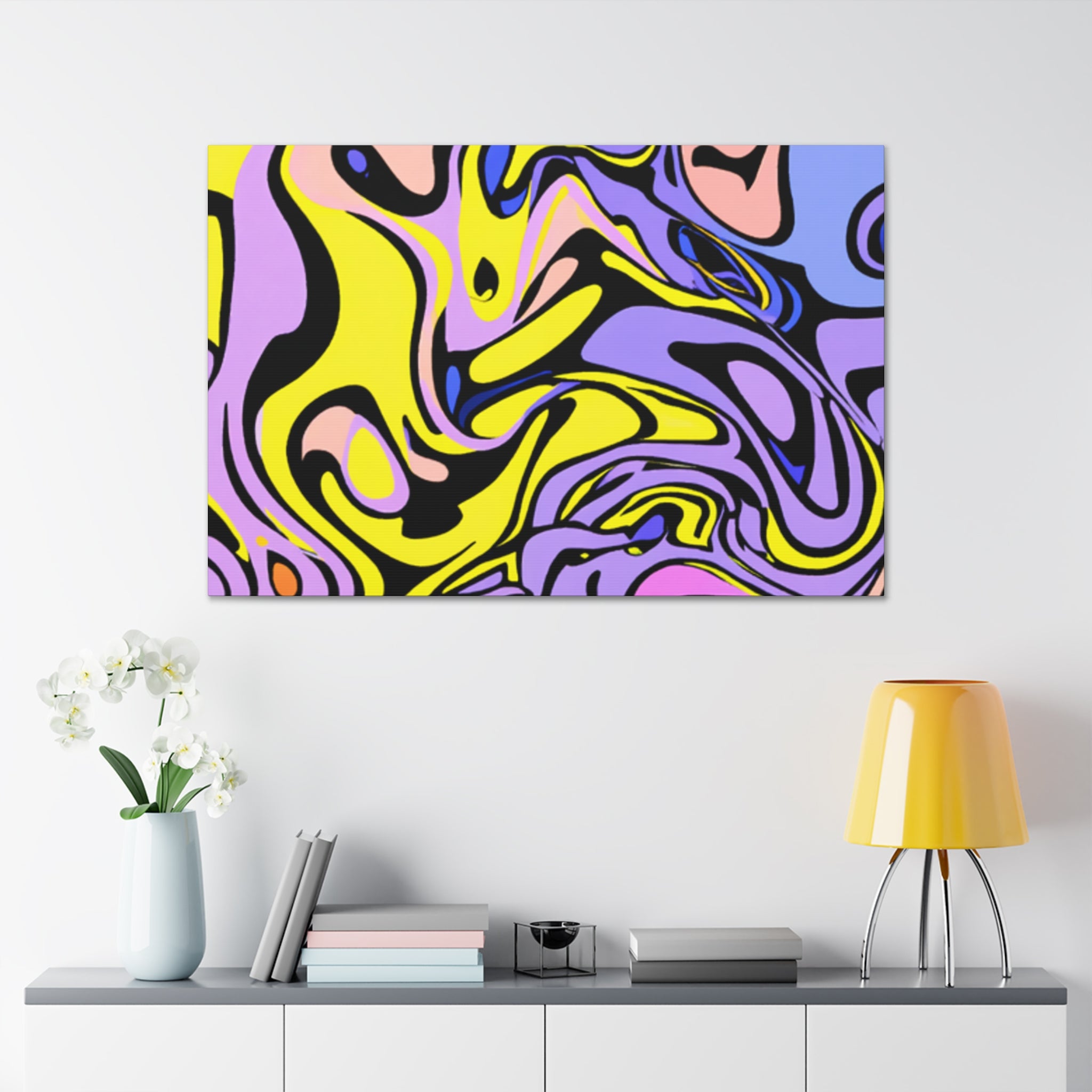 Groovy Spectrum - Canvas