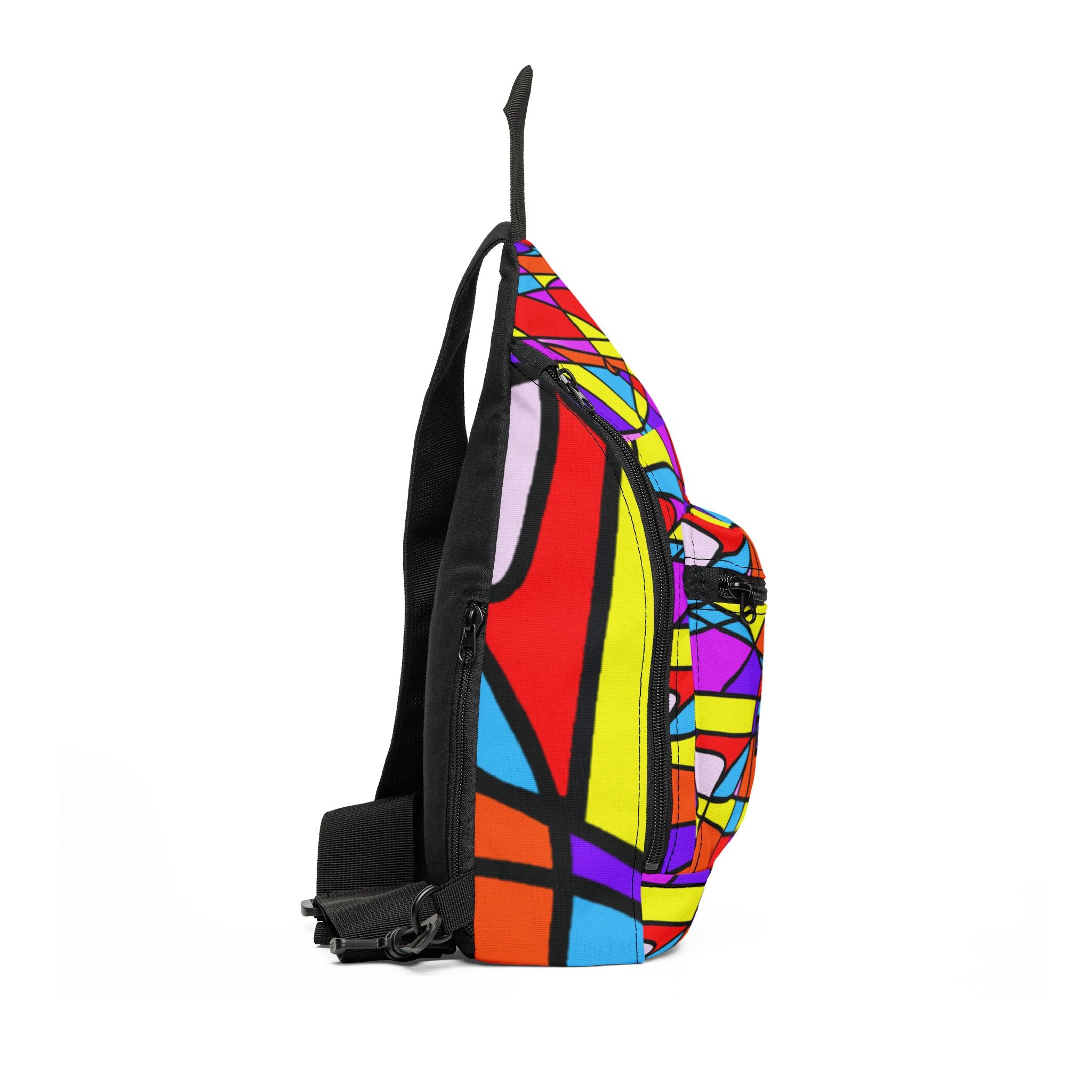 "Groovy Prism Emporium" - Sling Bag