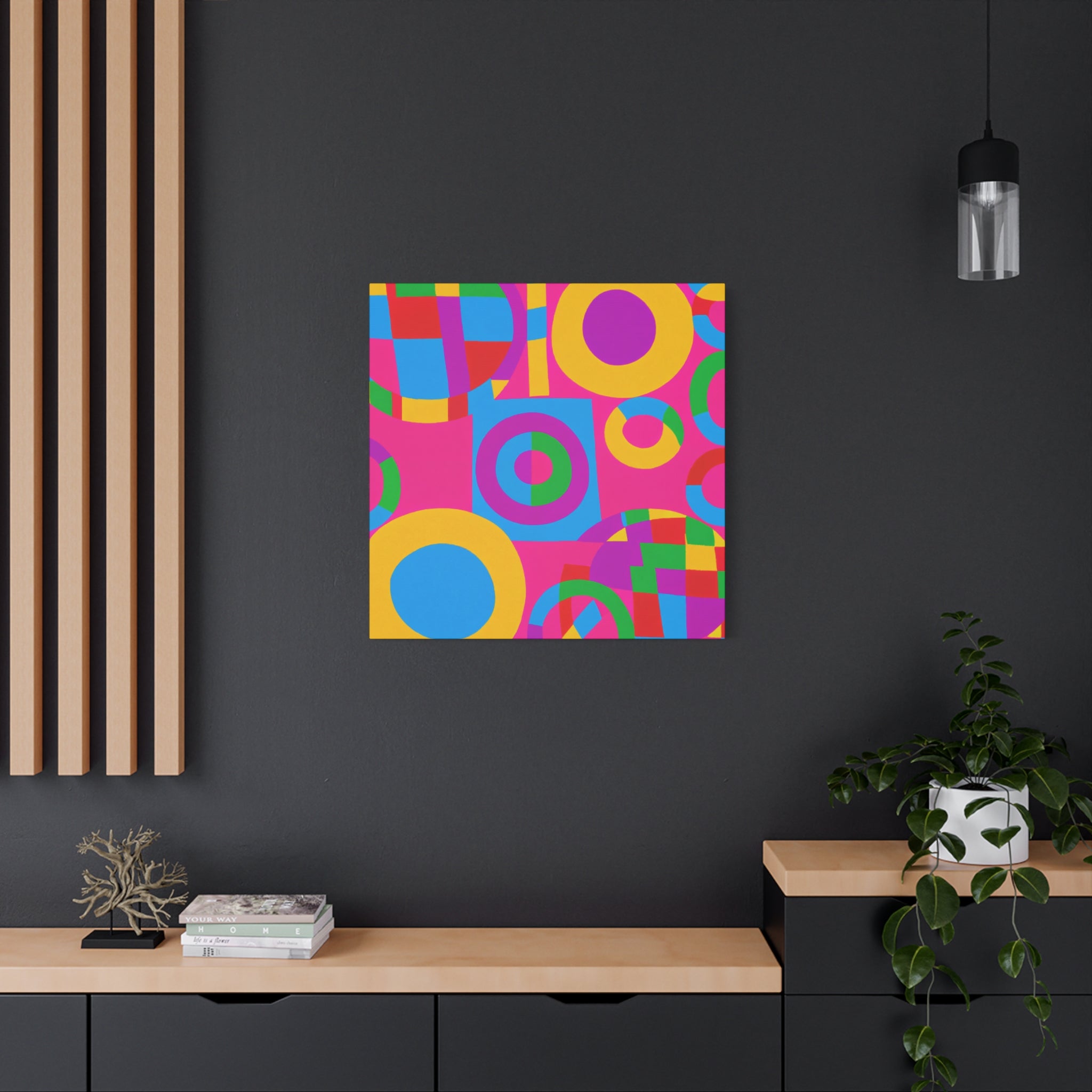 Groovy Echoes - Canvas