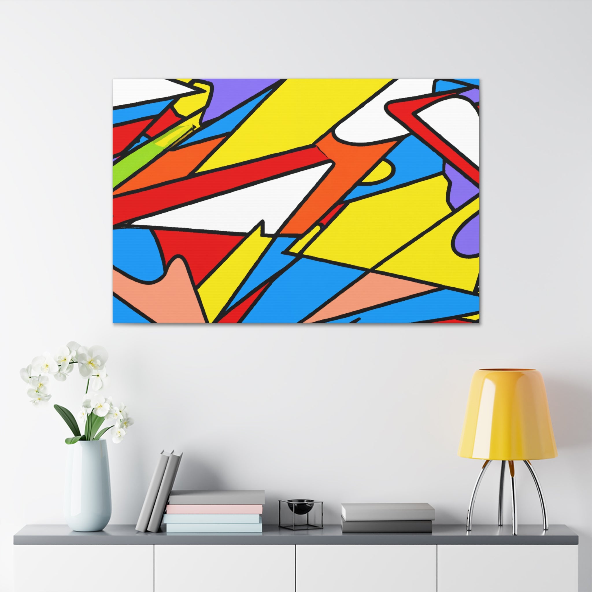 Groovy Kaleidoscope - Canvas