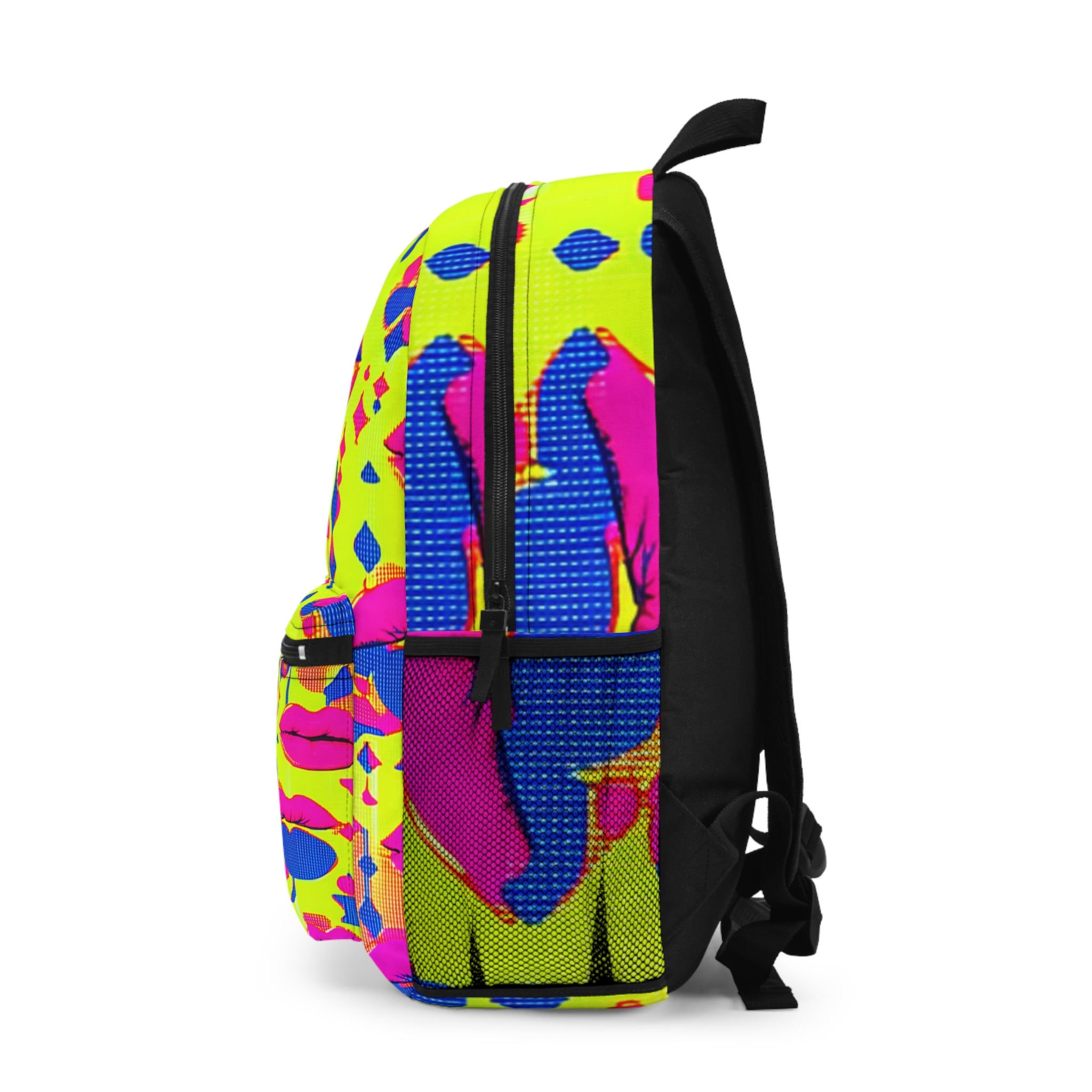 "Groovy Mirage: A Touch of Retro Radiance" - Backpack