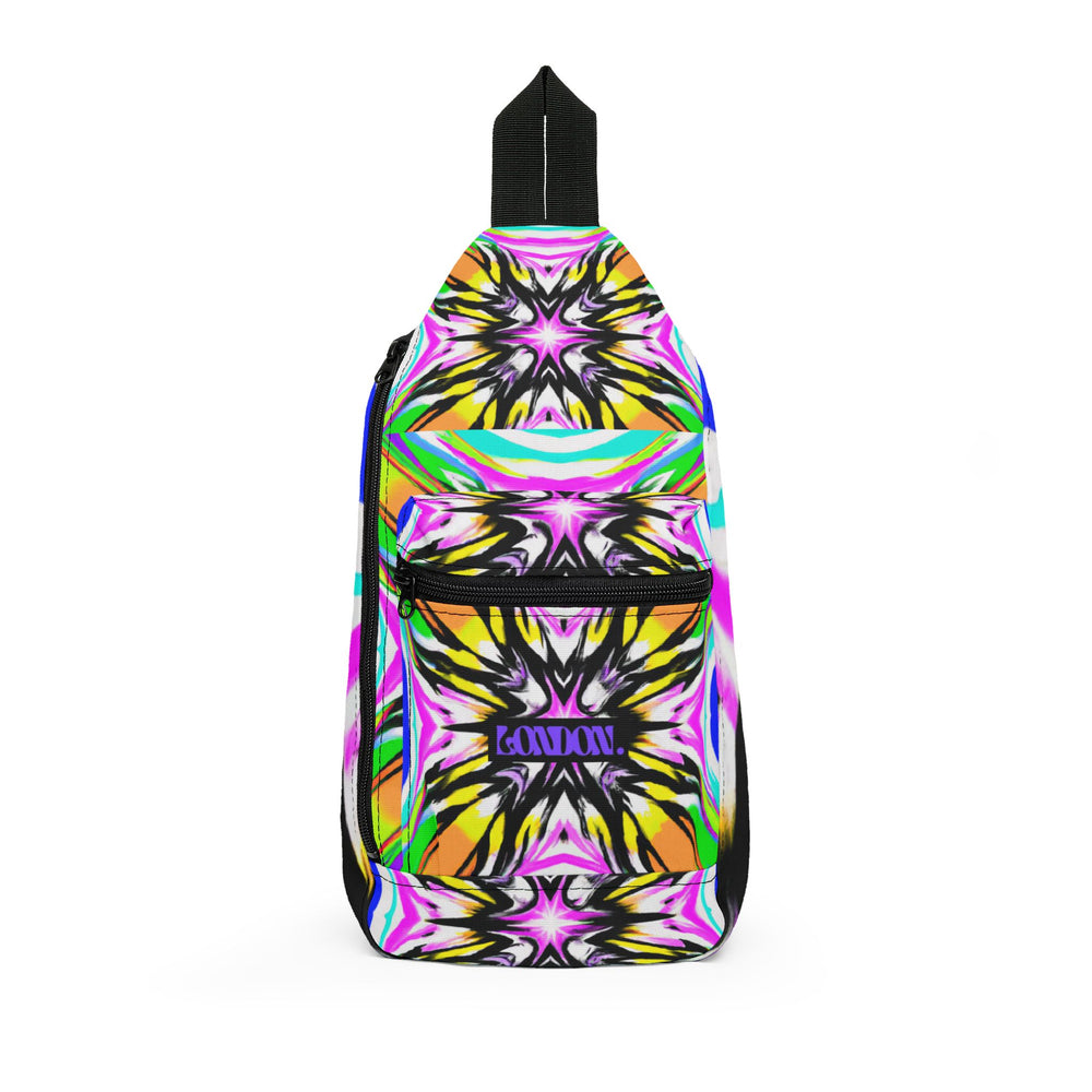 "Groovy Stardust Delights" - Sling Bag