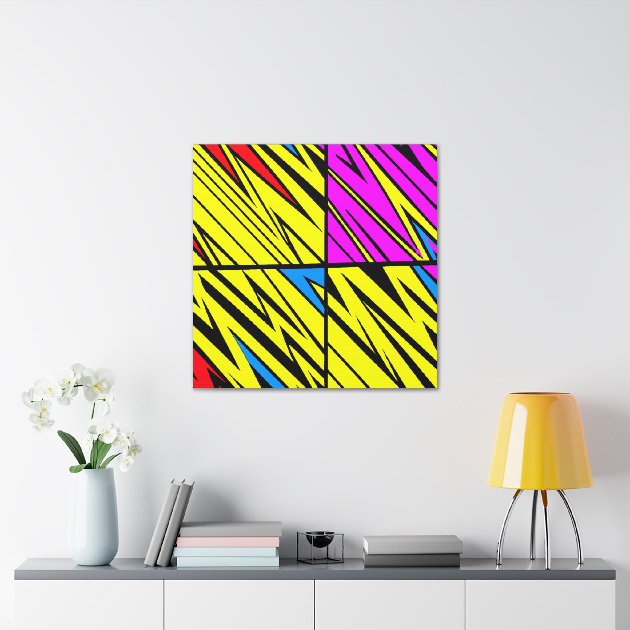 Groovy Kaleidoscope - Canvas