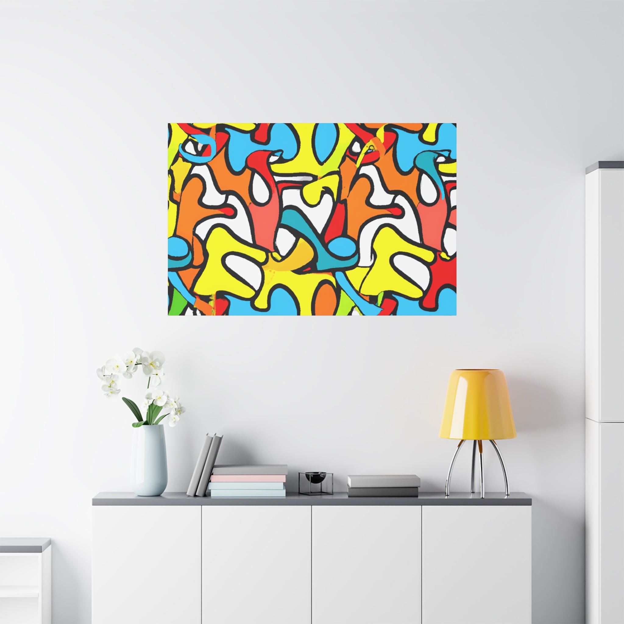 Groovy Wavelength - Canvas