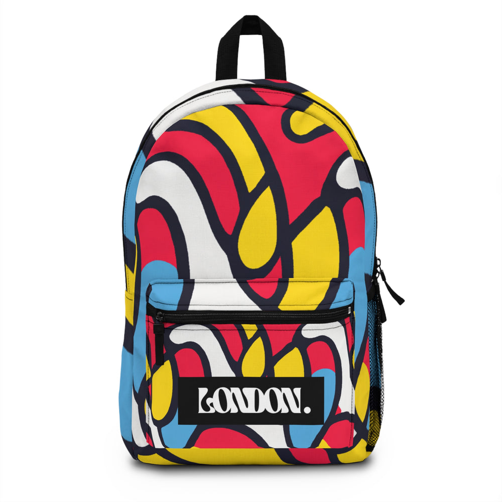 "Groovy Illusions Canvas Emporium" - Backpack