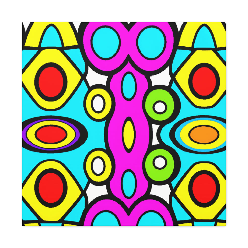 Groovy Kaleidoscope - Canvas