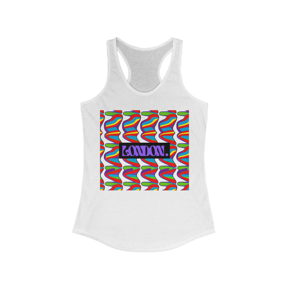"Groovy Mirage" - Racerback Tank Top