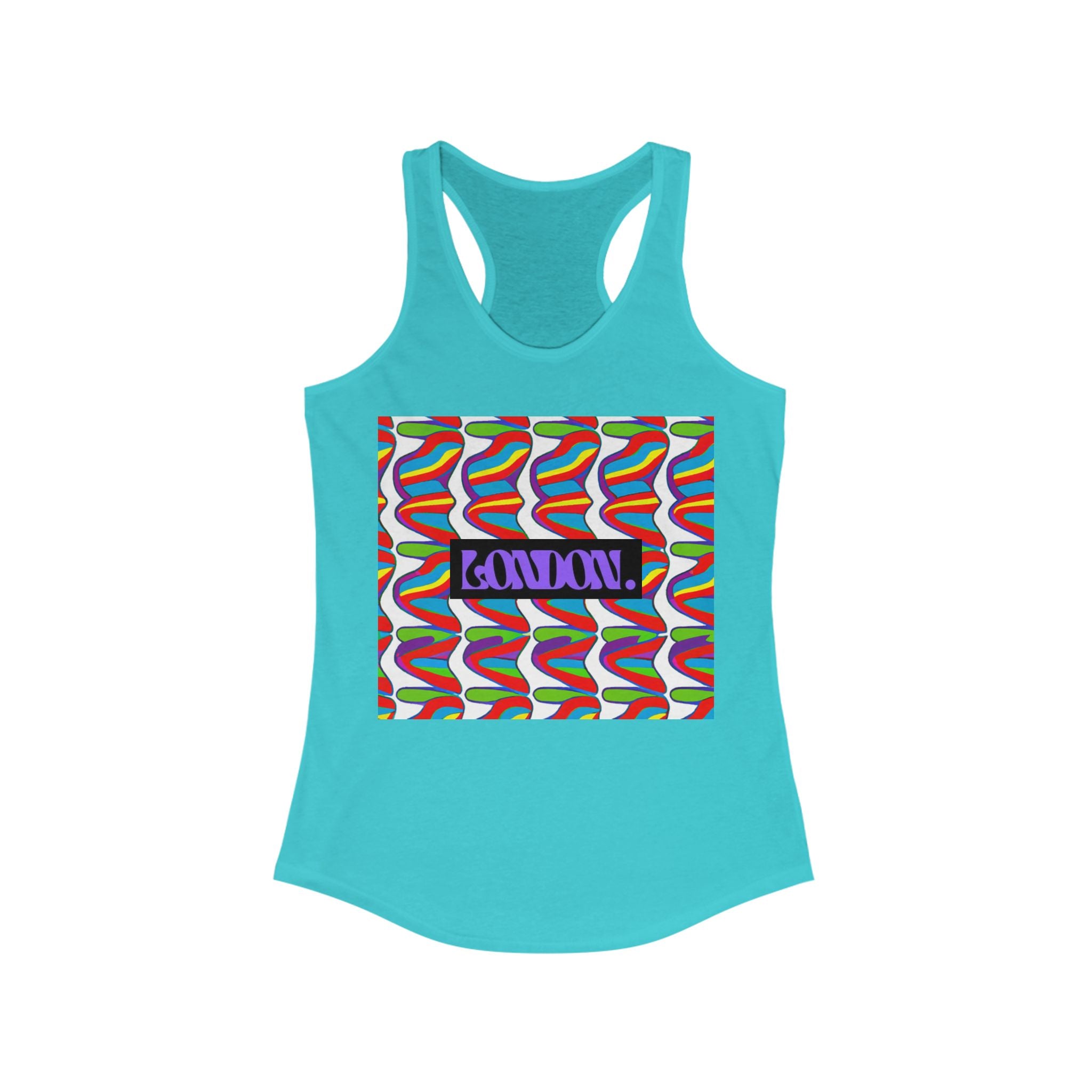 "Groovy Mirage" - Racerback Tank Top