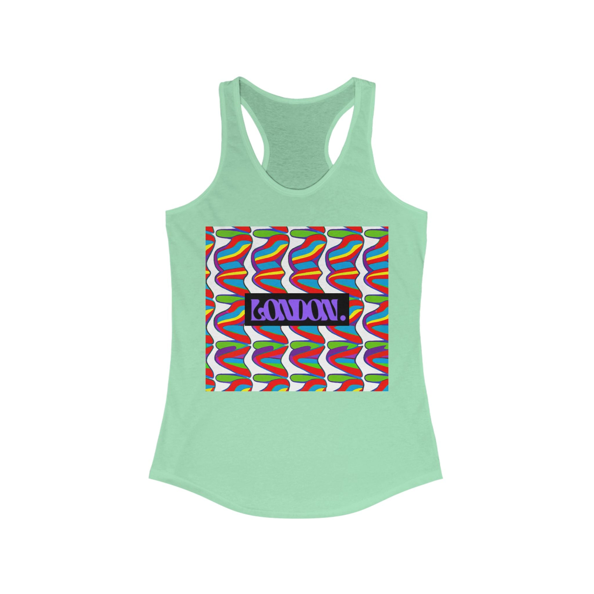 "Groovy Mirage" - Racerback Tank Top