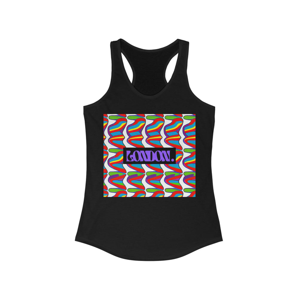 "Groovy Mirage" - Racerback Tank Top