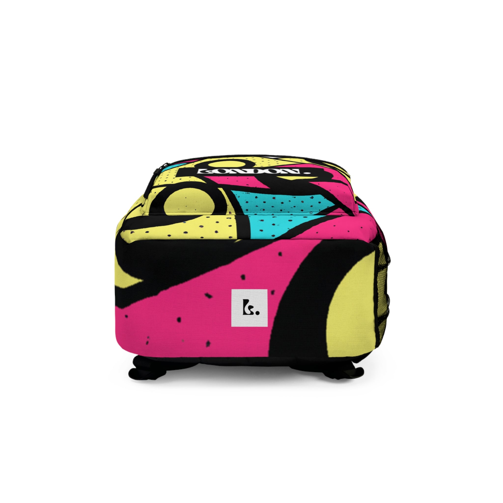 "Vibrant Vinyl Visions" - Backpack