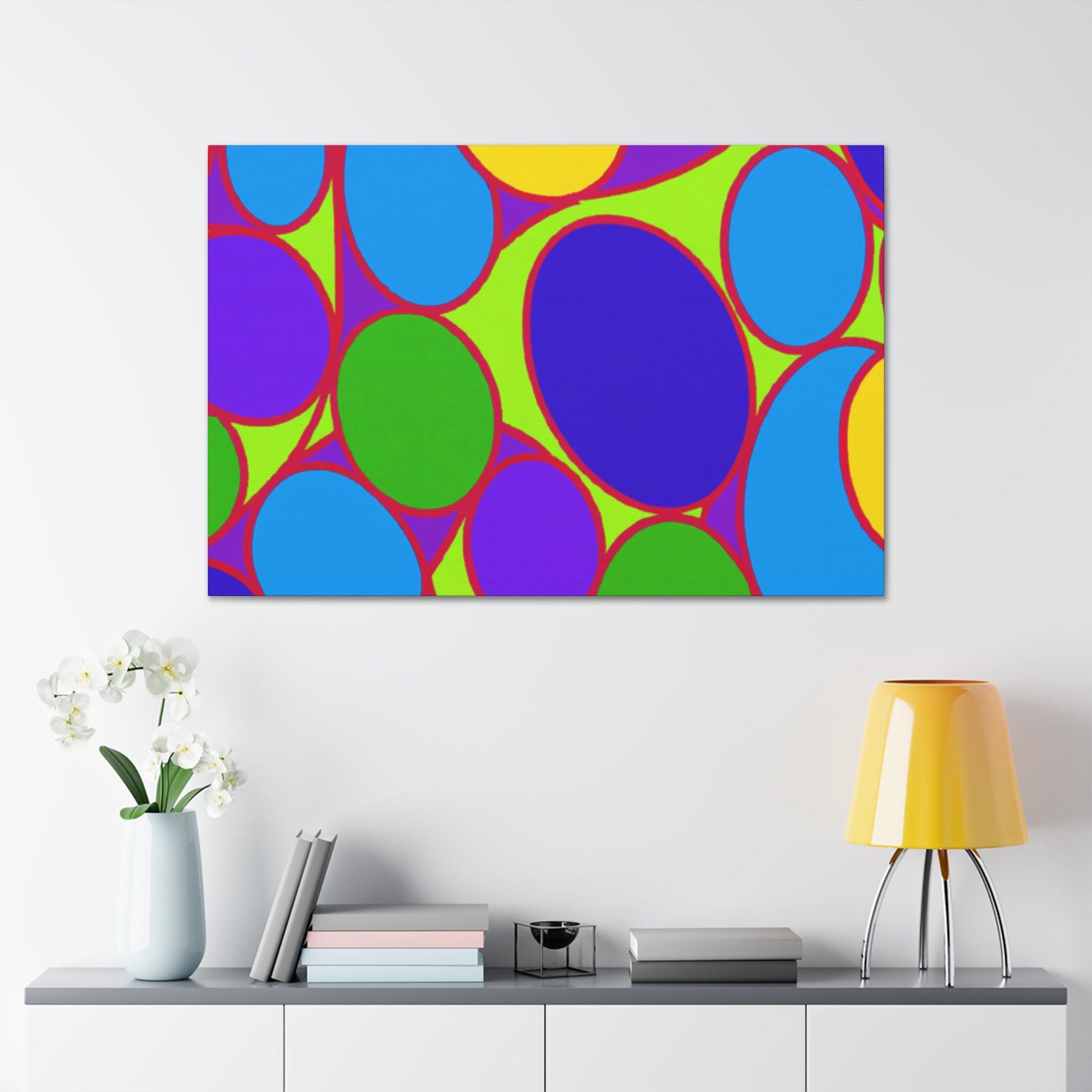 Groovy Kaleidoscope - Canvas
