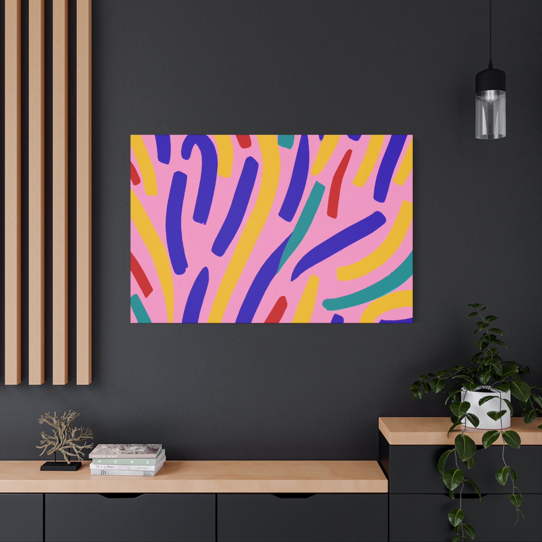 Groovy Kaleidoscope - Canvas