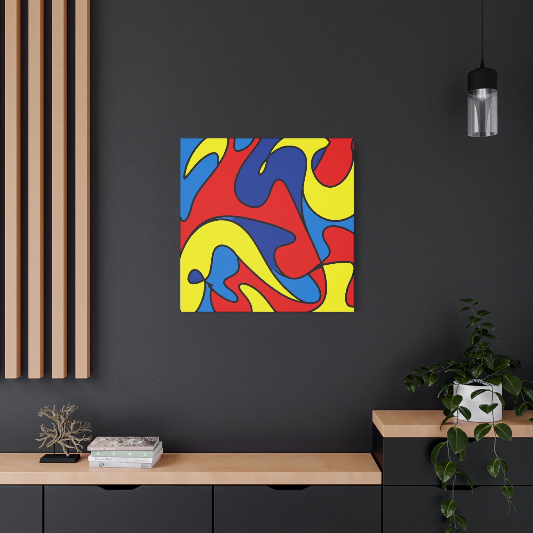 Groovy Kaleidoscope - Canvas