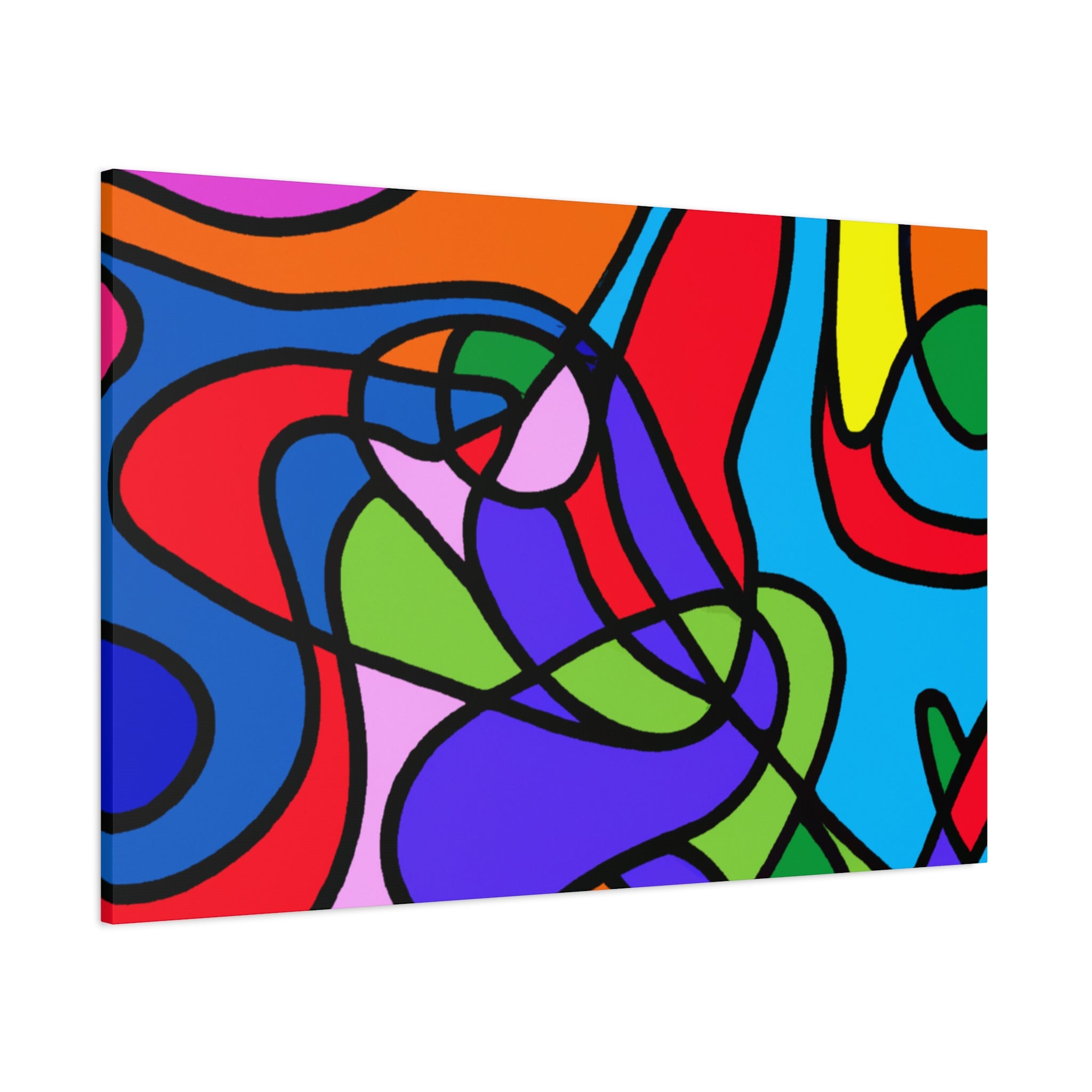 Groovy Kaleidoscope - Canvas