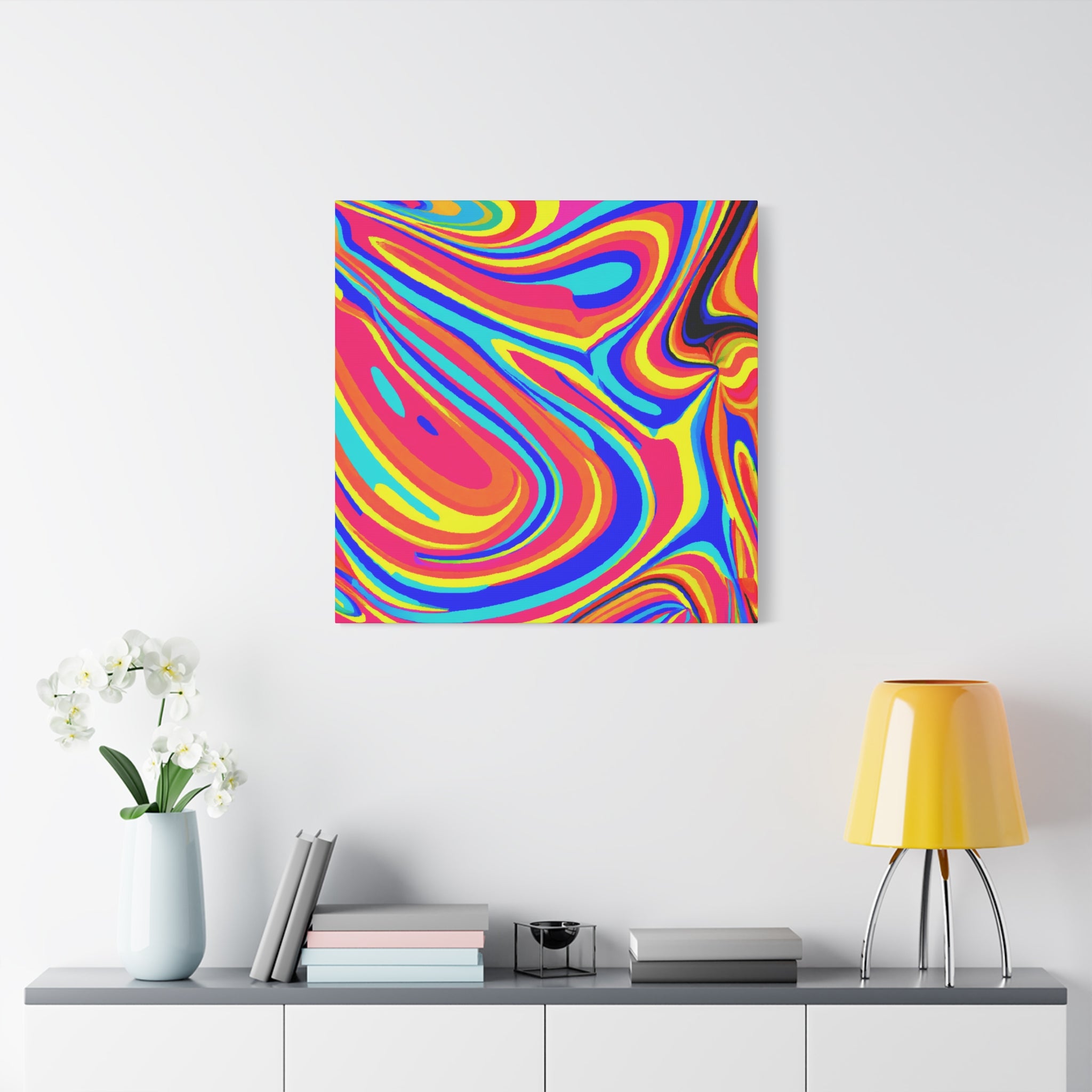 Groovy Kaleidoscope - Canvas