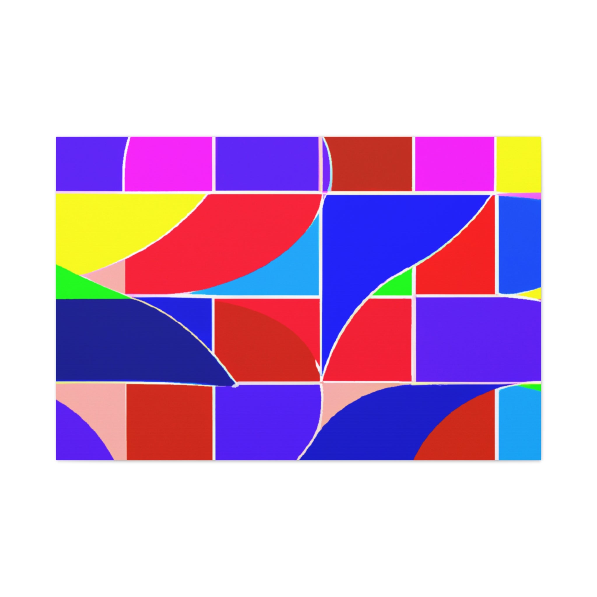 Groovy Kaleidoscope - Canvas