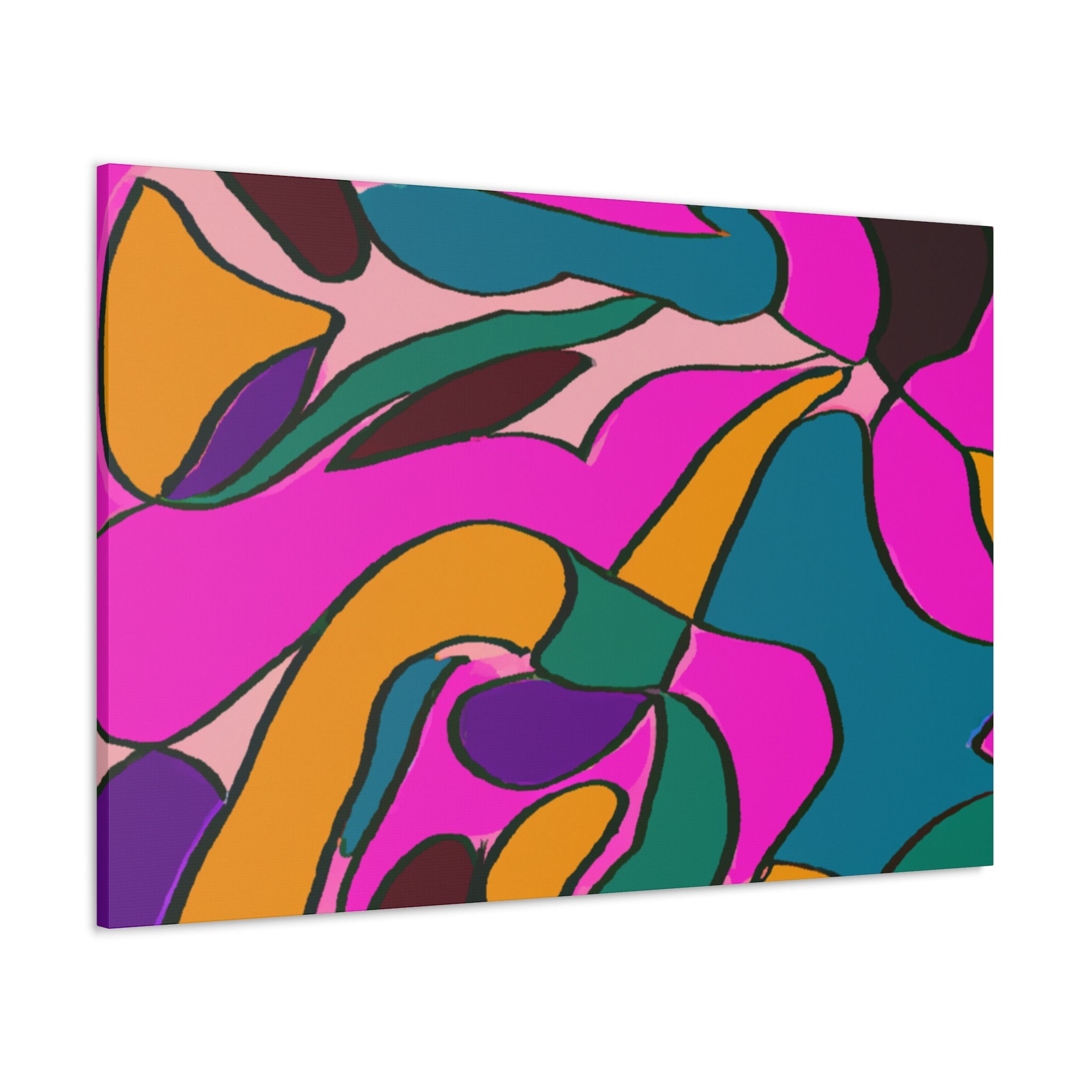 Groovy Kaleidoscope - Canvas