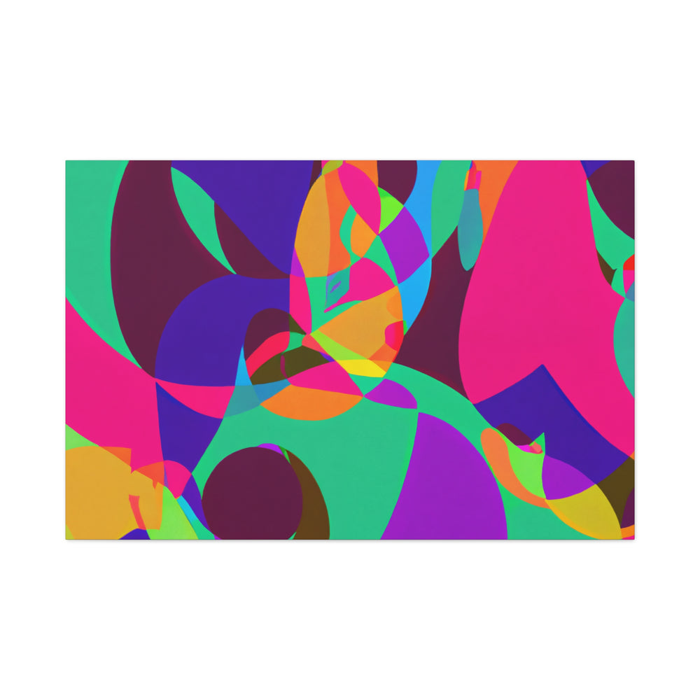 Groovy Kaleidoscope - Canvas