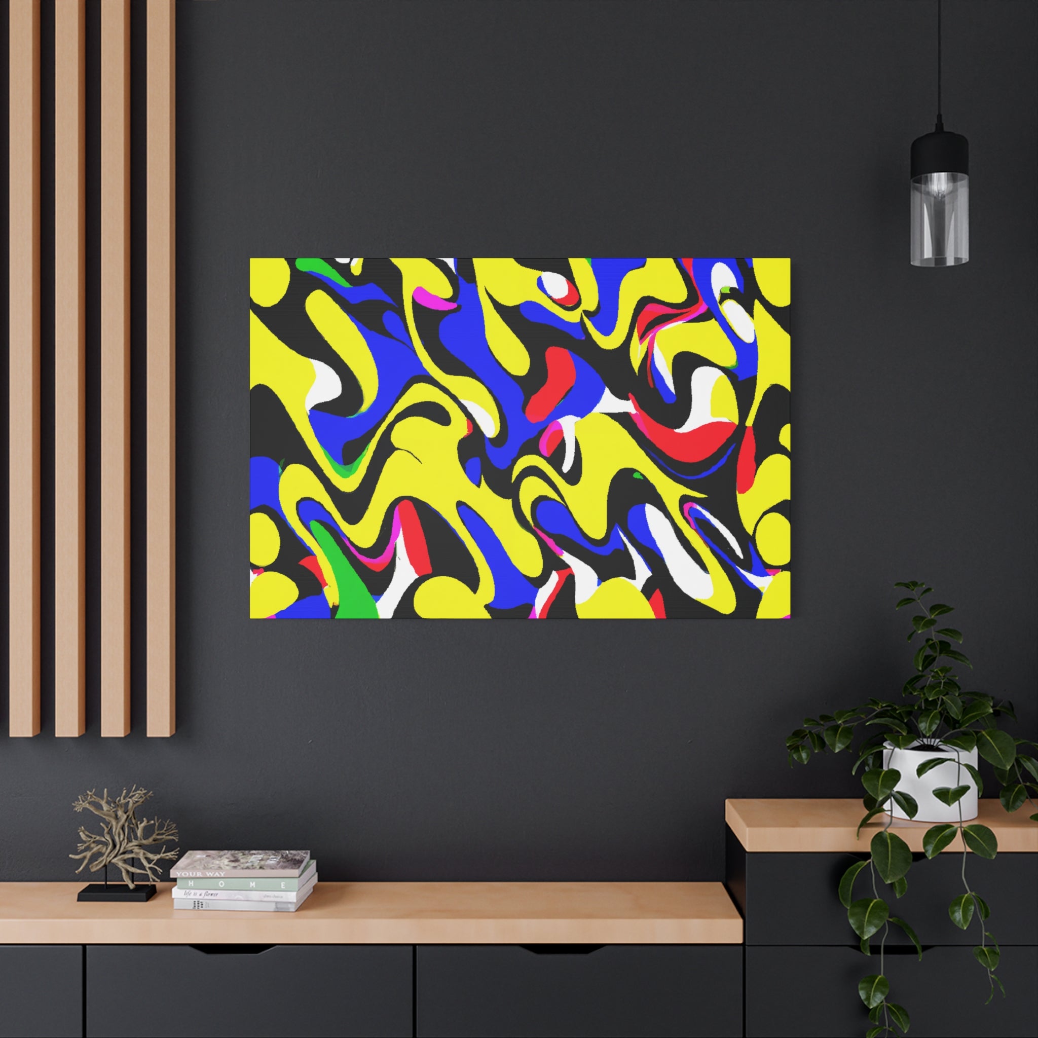Groovy Cosmos - Canvas