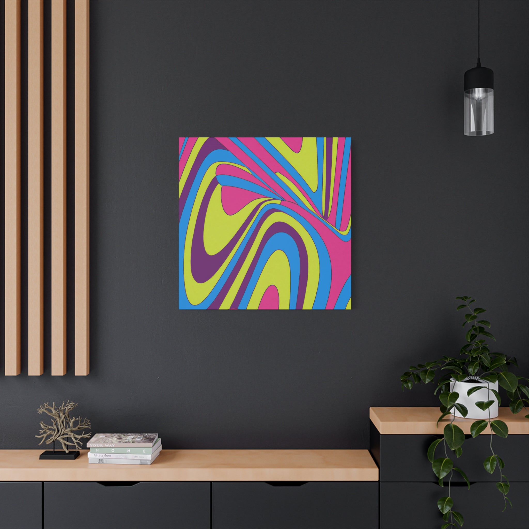 Groovy Vortex - Canvas