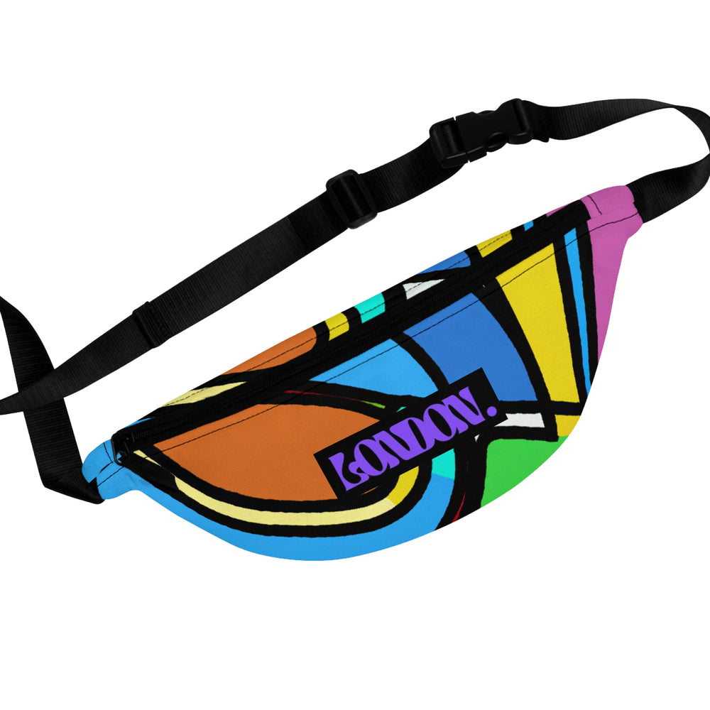 "Groovy Vortex Mirage" - Fanny Pack