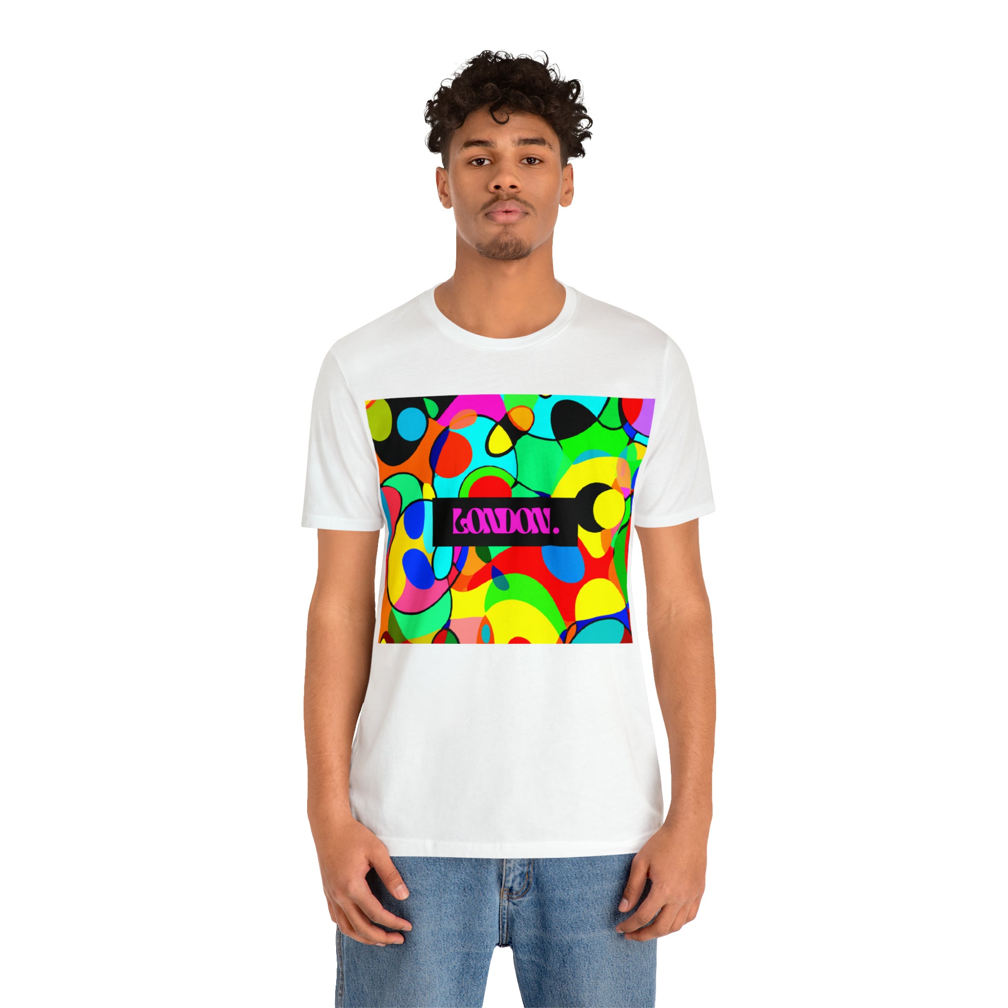 Rainbow Daisies - Tee