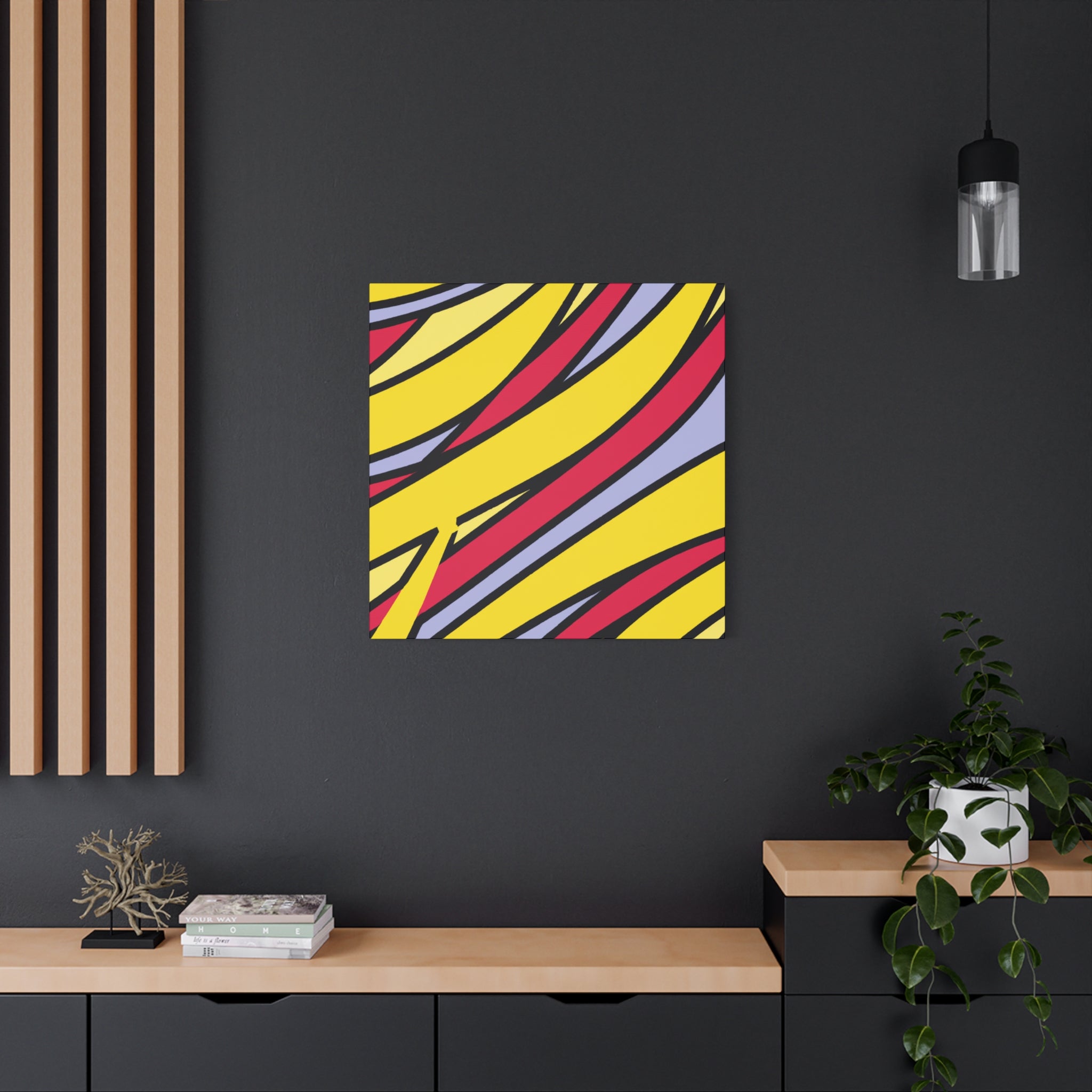 Groovy Kaleidoscope - Canvas