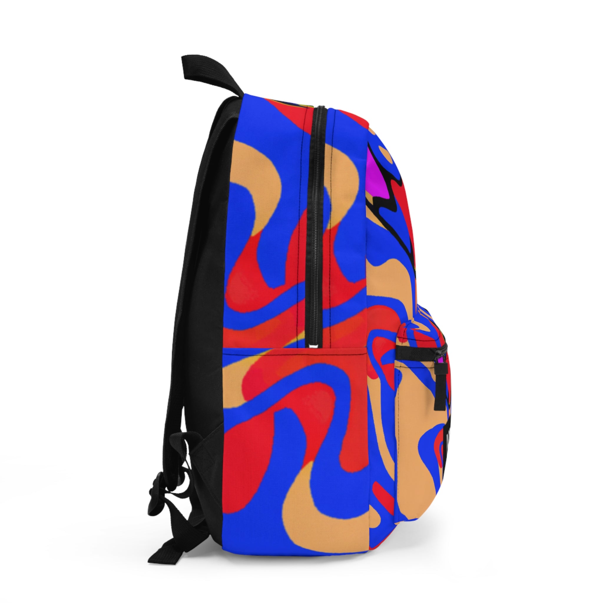 "PopArt Voyager: Groovy Cosmic Bazaar" - Backpack