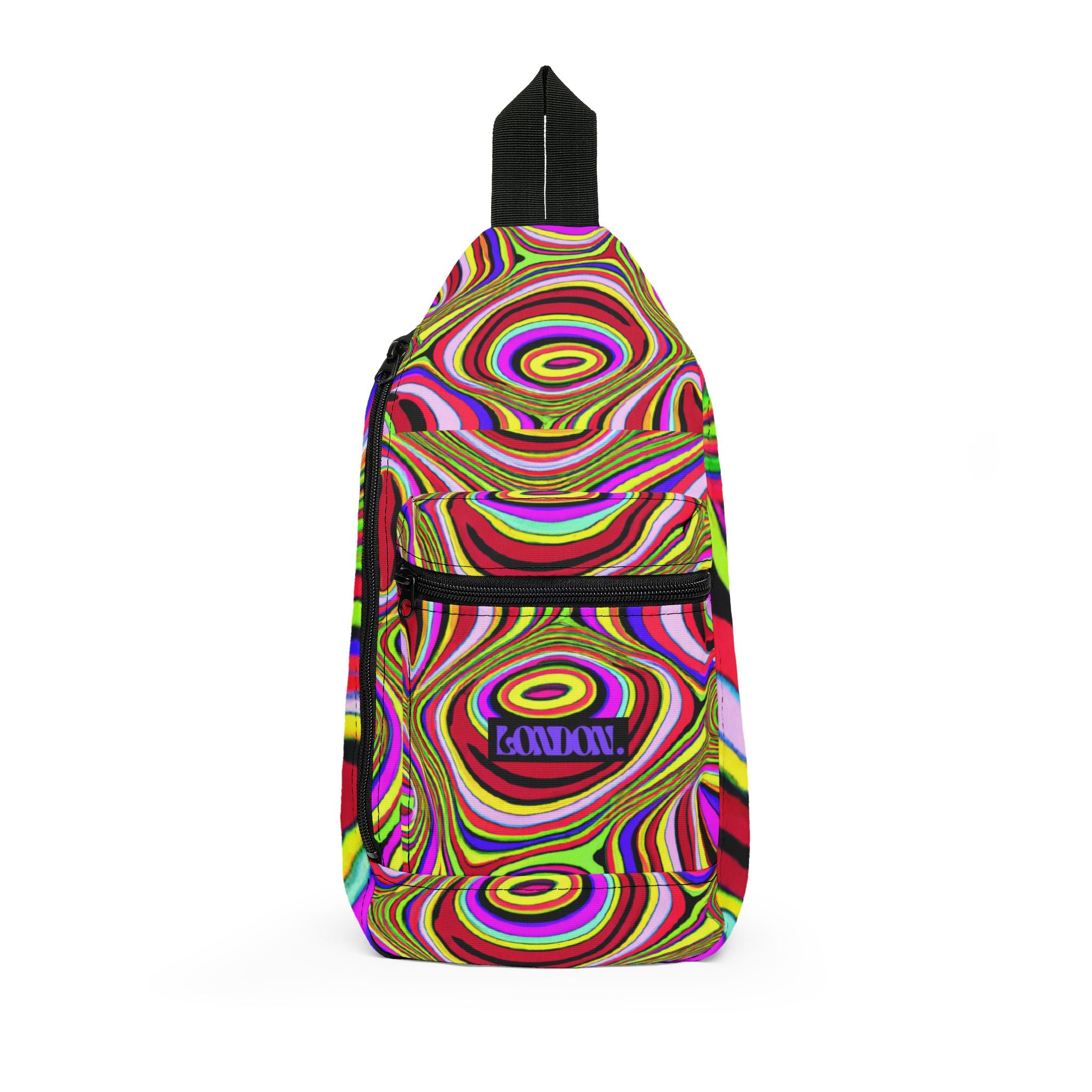 "Kaleidoscope Grooves" - Sling Bag