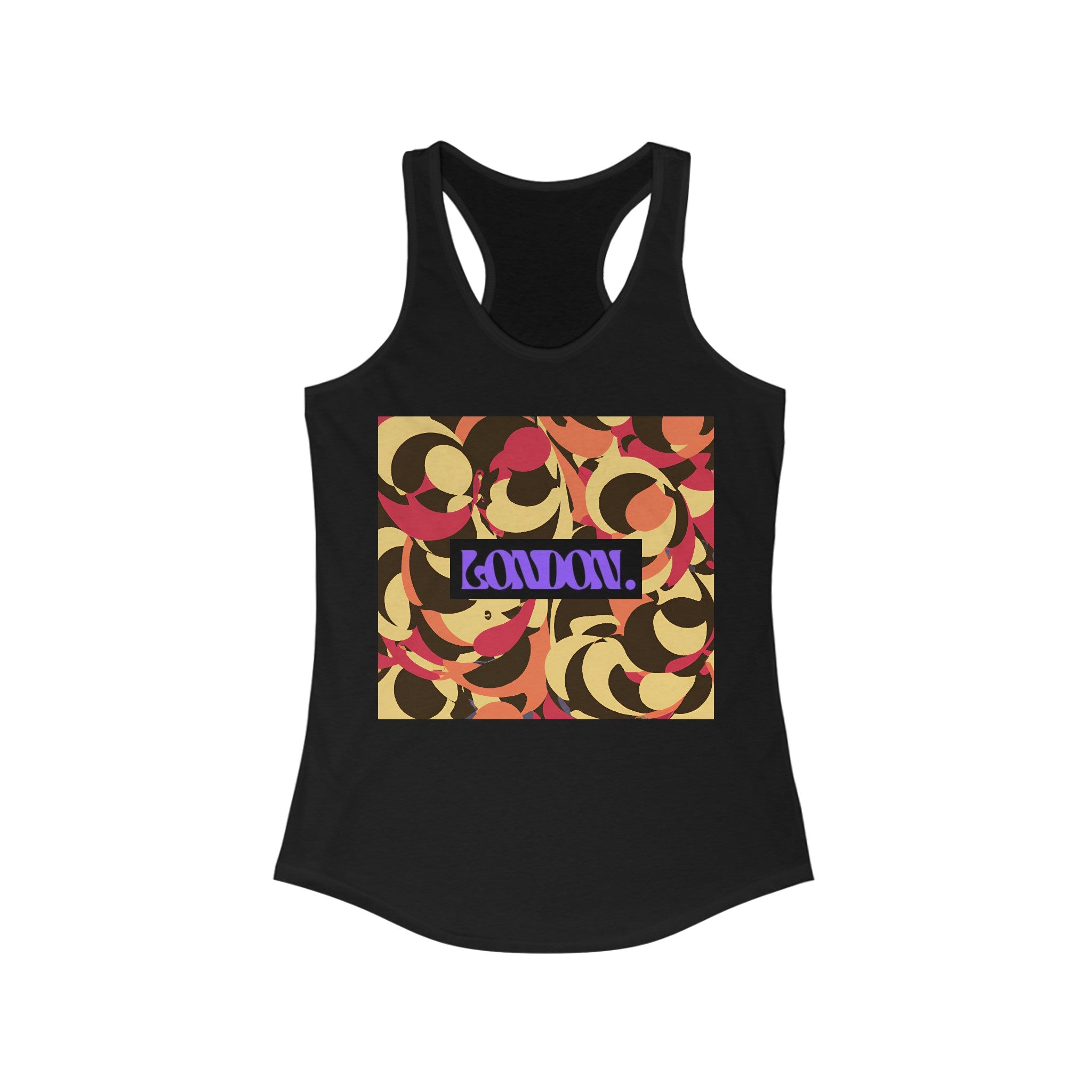 "Kaleidoscope Carnaby" - Racerback Tank Top