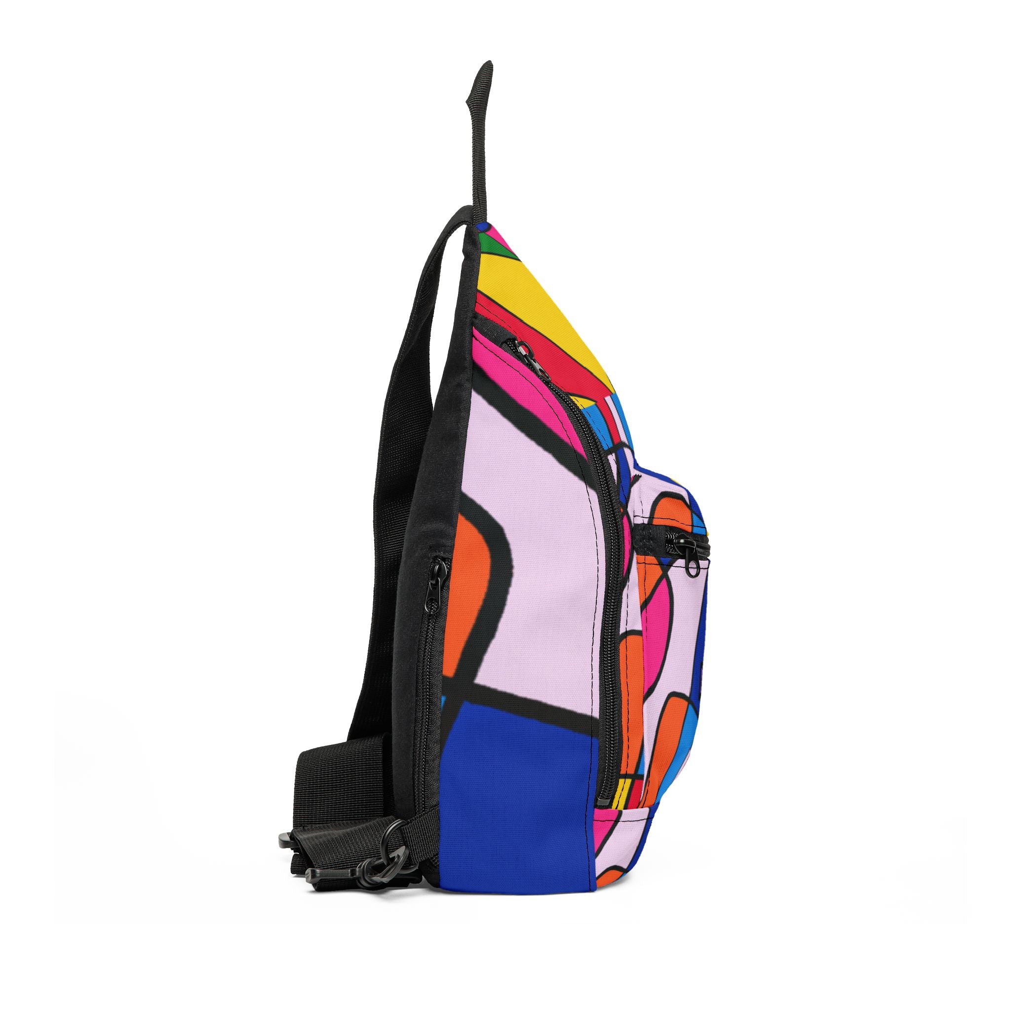 "Groovy Delights by Velvet Spectrum" - Sling Bag