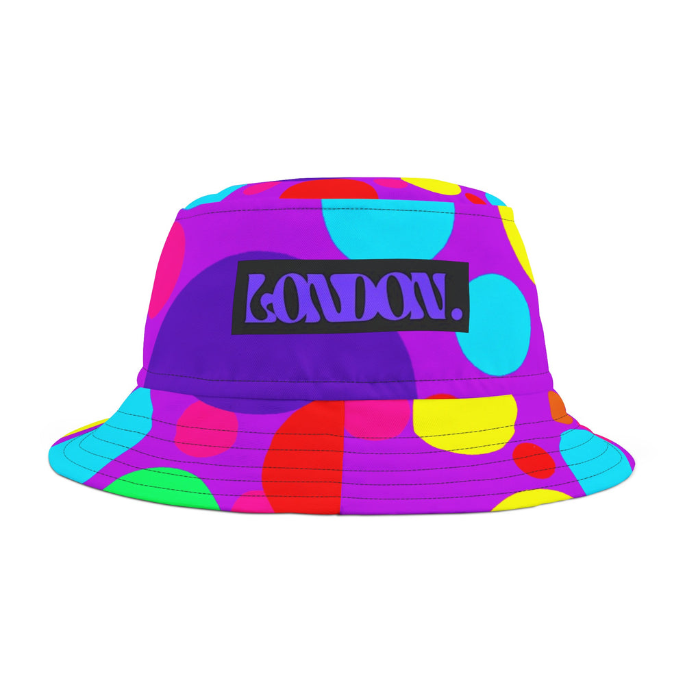 "Shimmering Marley Kaleidoscope" - Bucket Hat