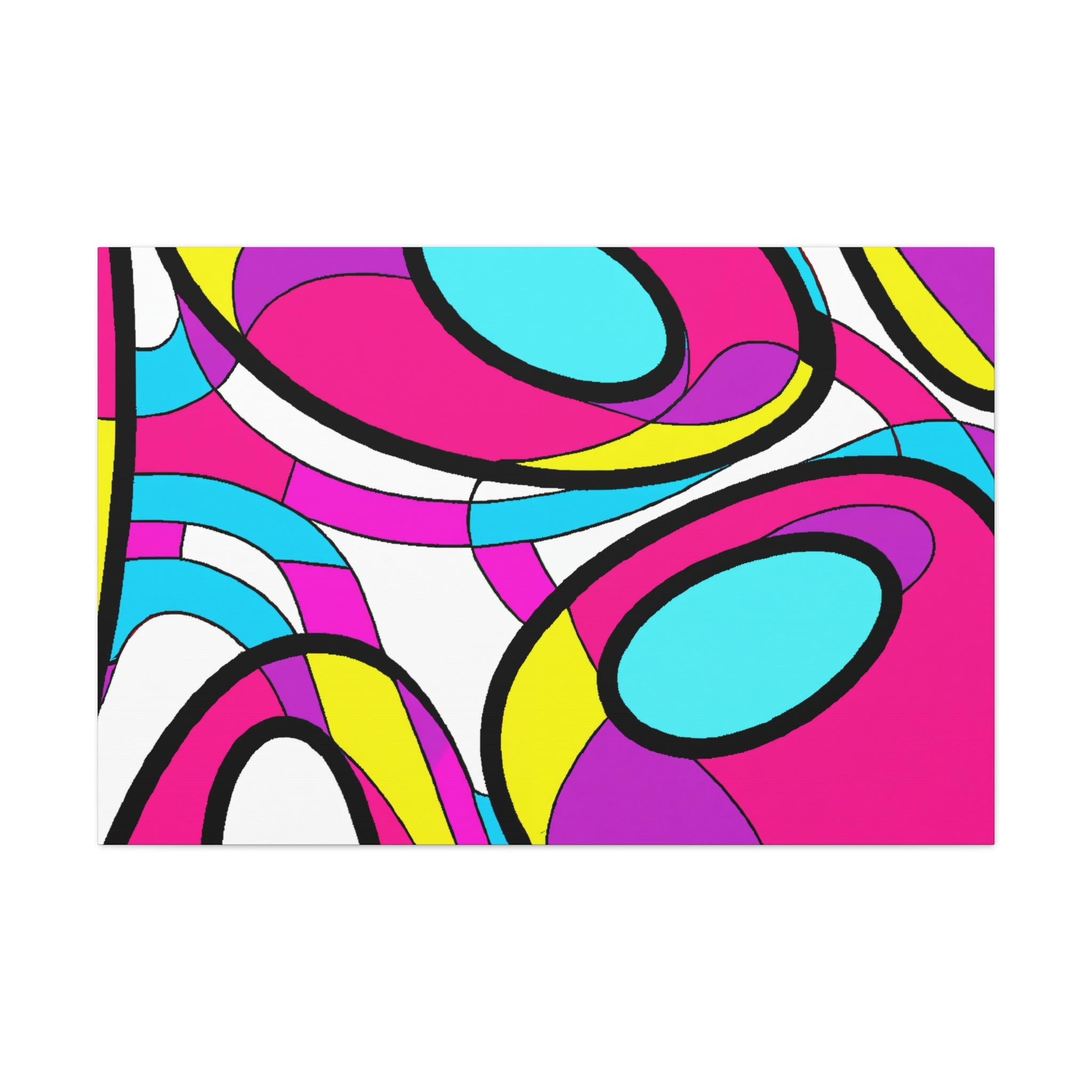 Groovy Kaleidoscope - Canvas