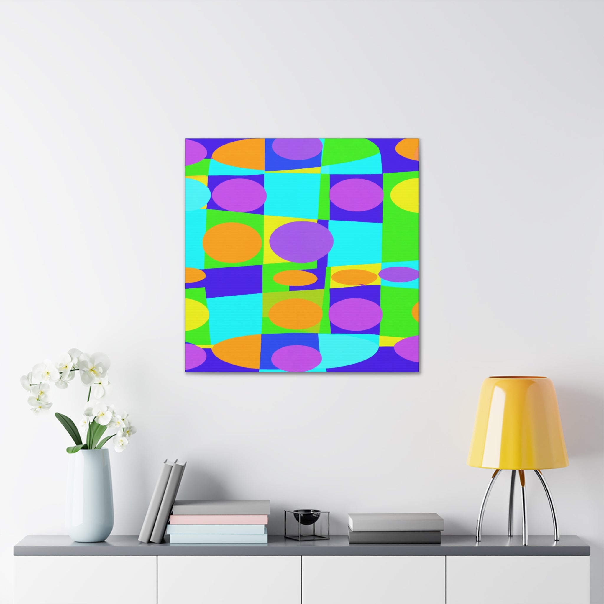 Groovy Kaleidoscope - Canvas