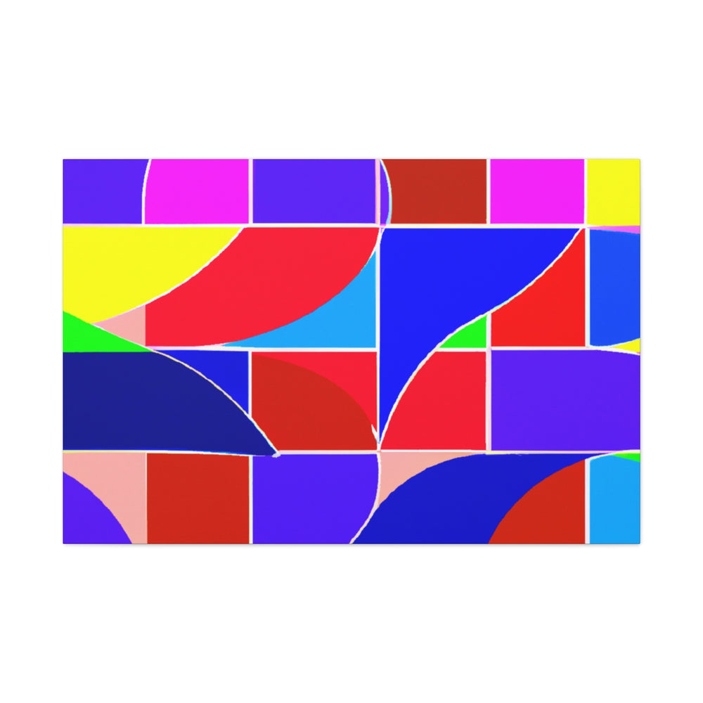 Groovy Kaleidoscope - Canvas