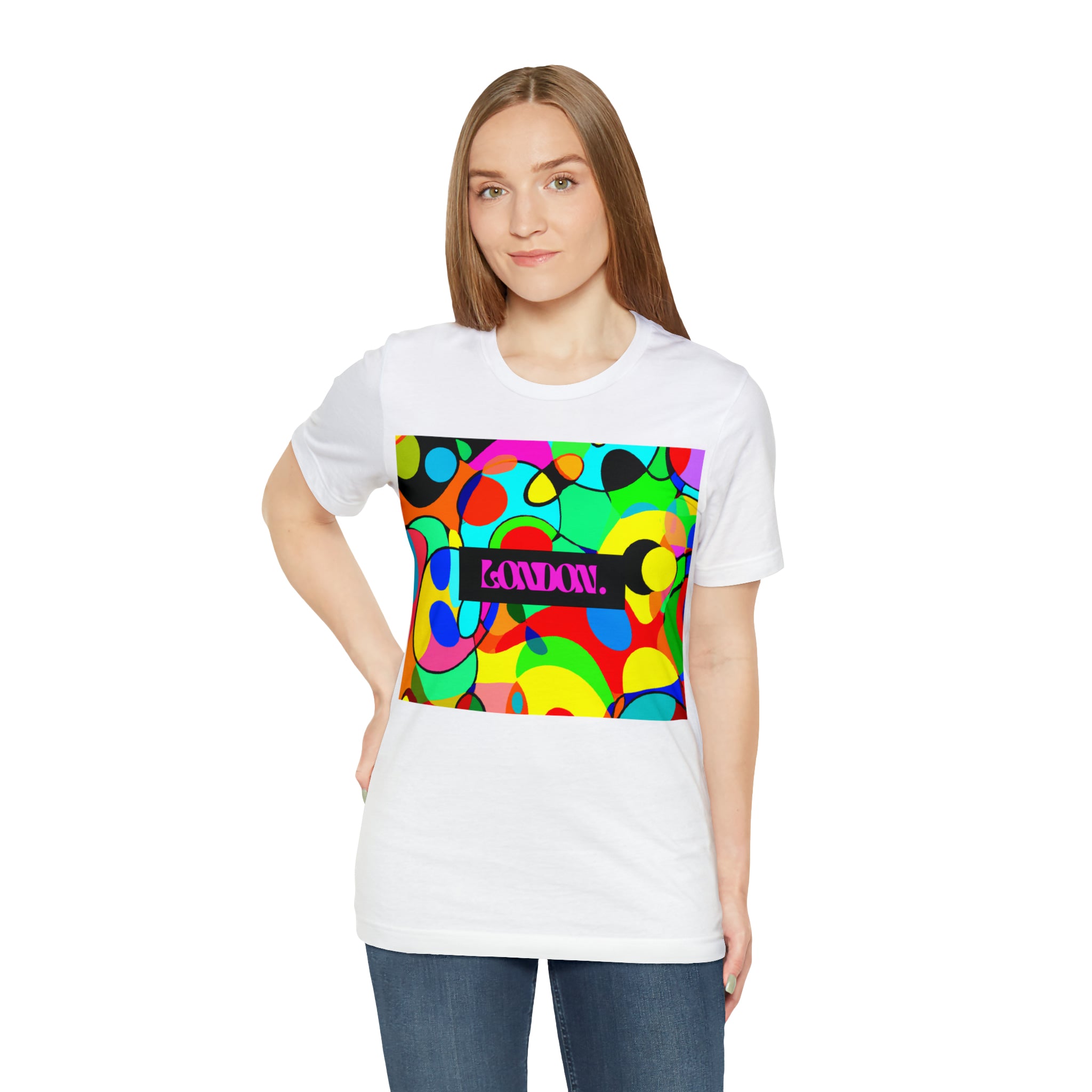 Rainbow Daisies - Tee