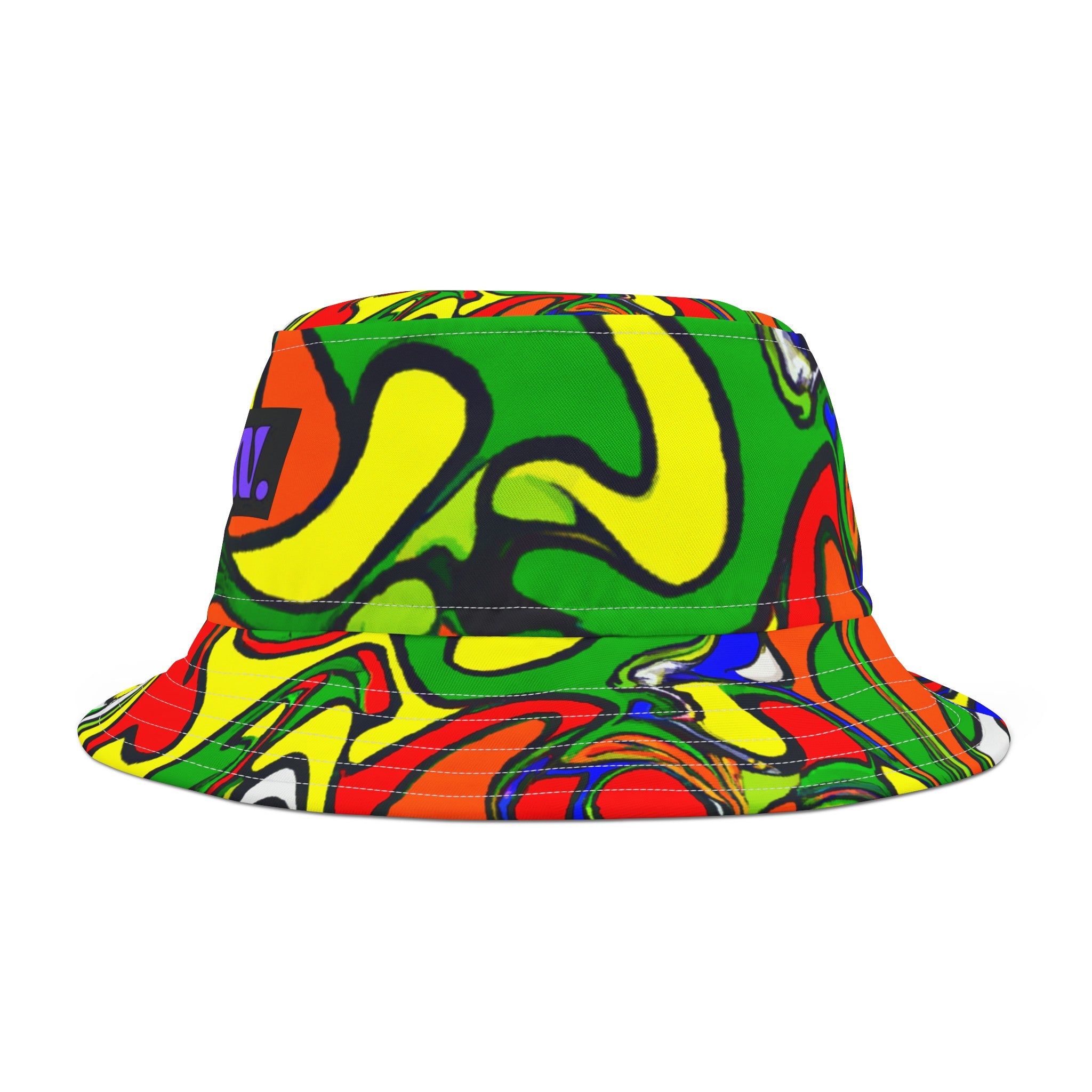 Groovy Spectrum Delight - Bucket Hat